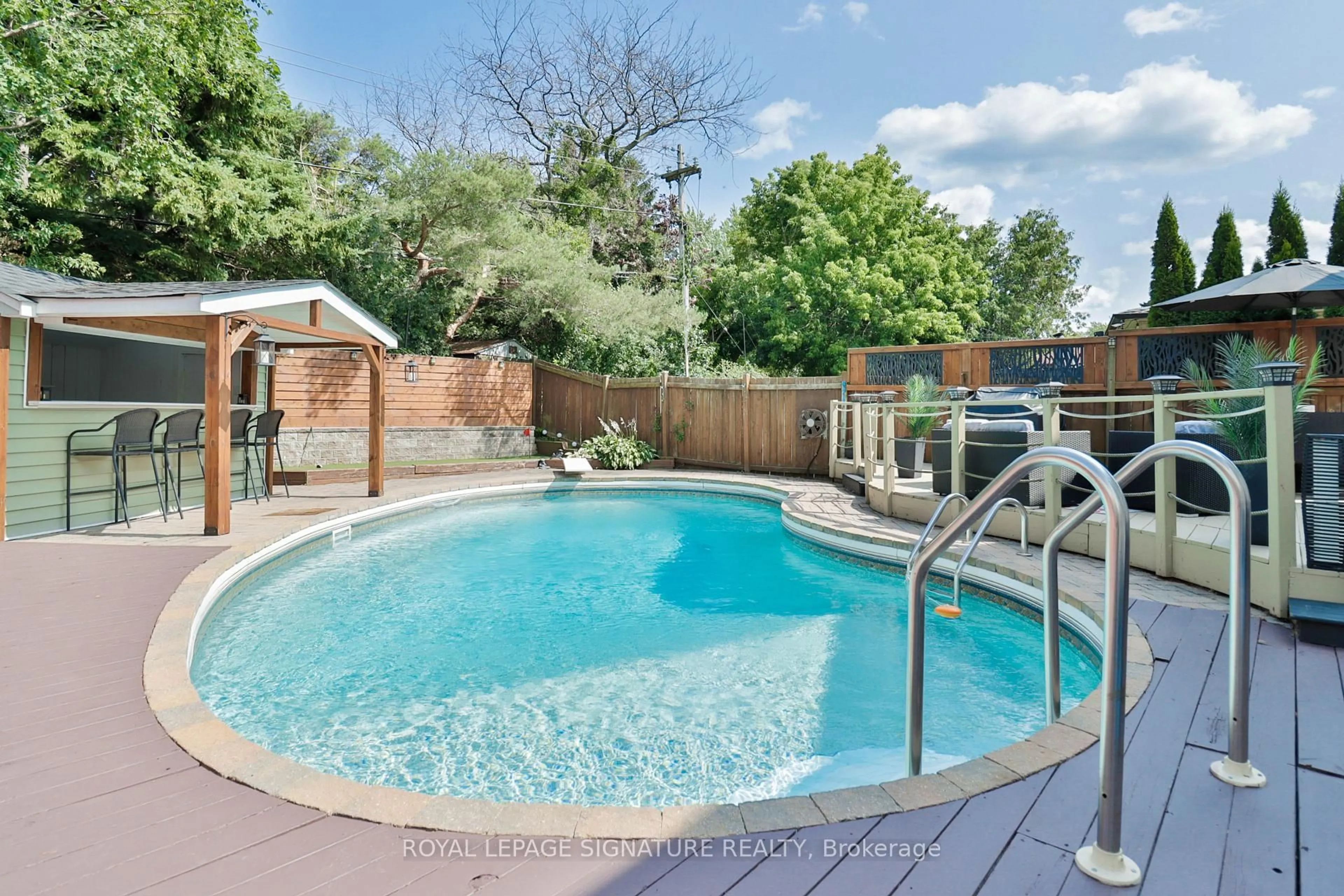 Pool for 32 Harland Cres, Ajax Ontario L1S 1J9