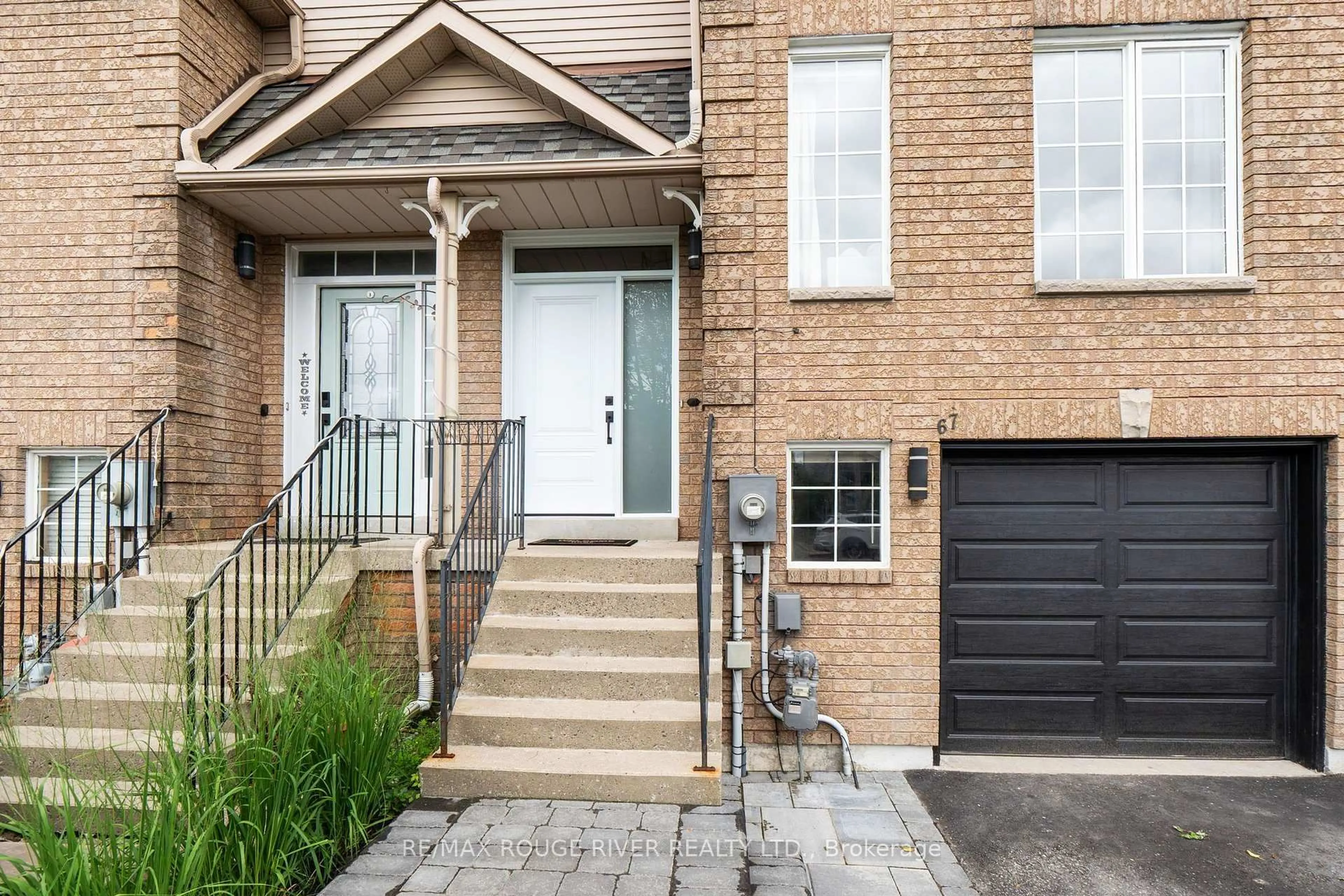 Home with brick exterior material, street for 67 Trewin Lane, Clarington Ontario L1C 4X1