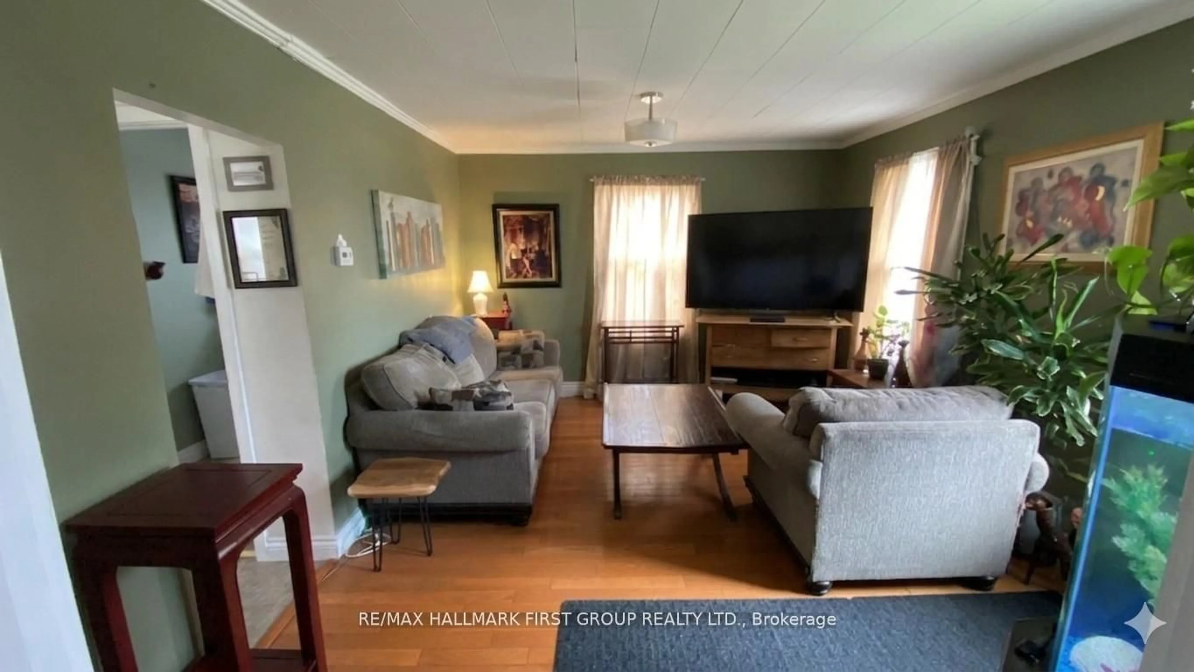 Living room with furniture, unknown for 24 George St, Ajax Ontario L1S 1S5