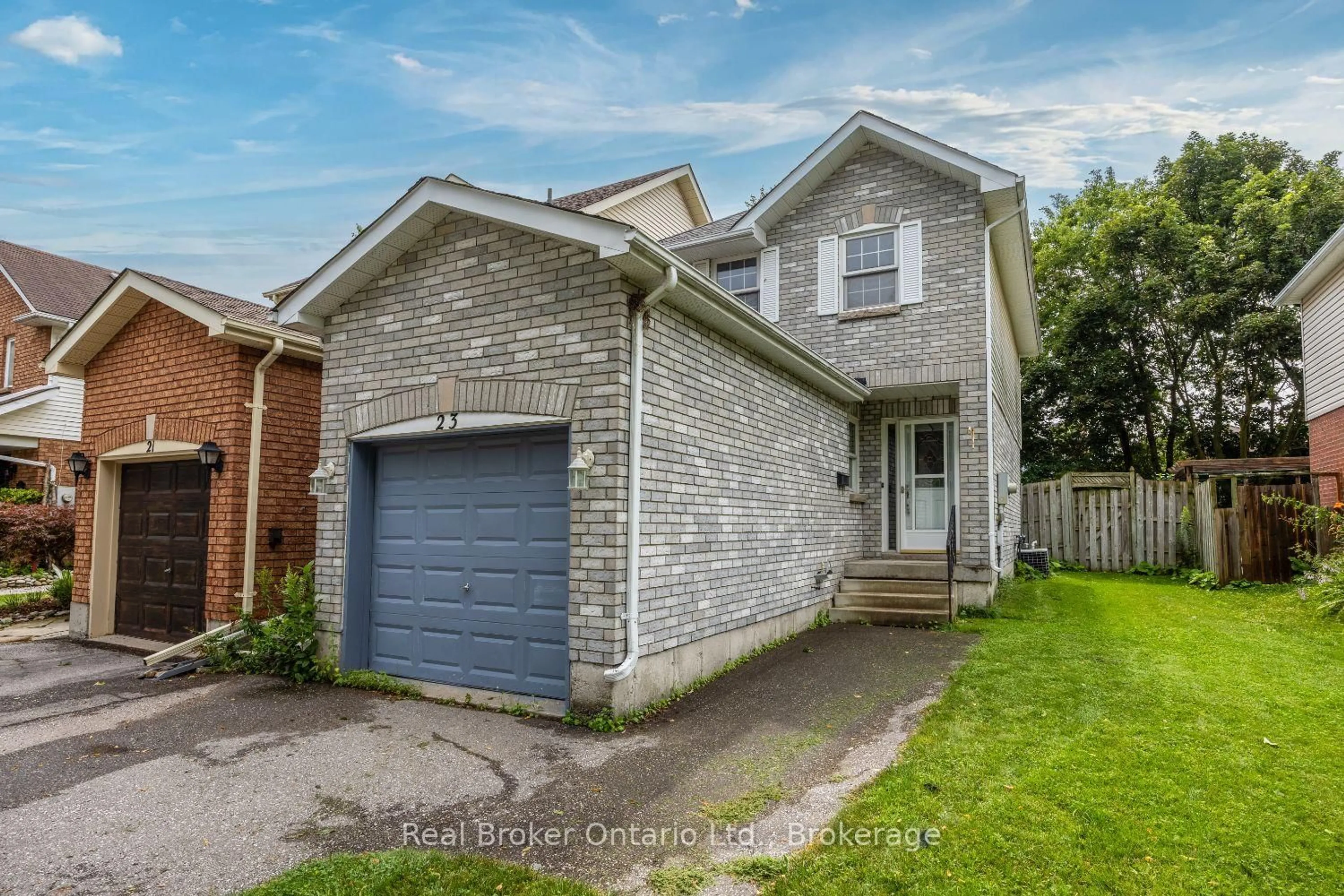 Home with brick exterior material, street for 23 Mann St, Clarington Ontario L1C 4R1