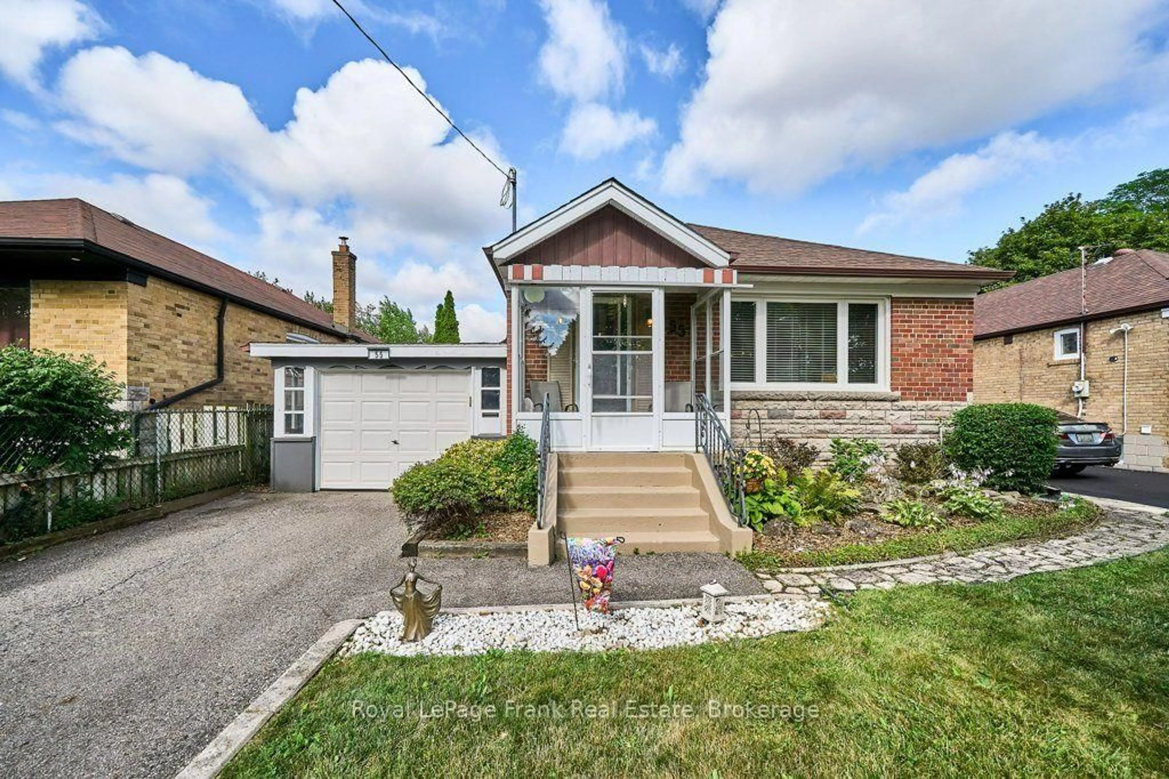 Home with brick exterior material, street for 55 Leahann Dr, Toronto Ontario M1P 1B8