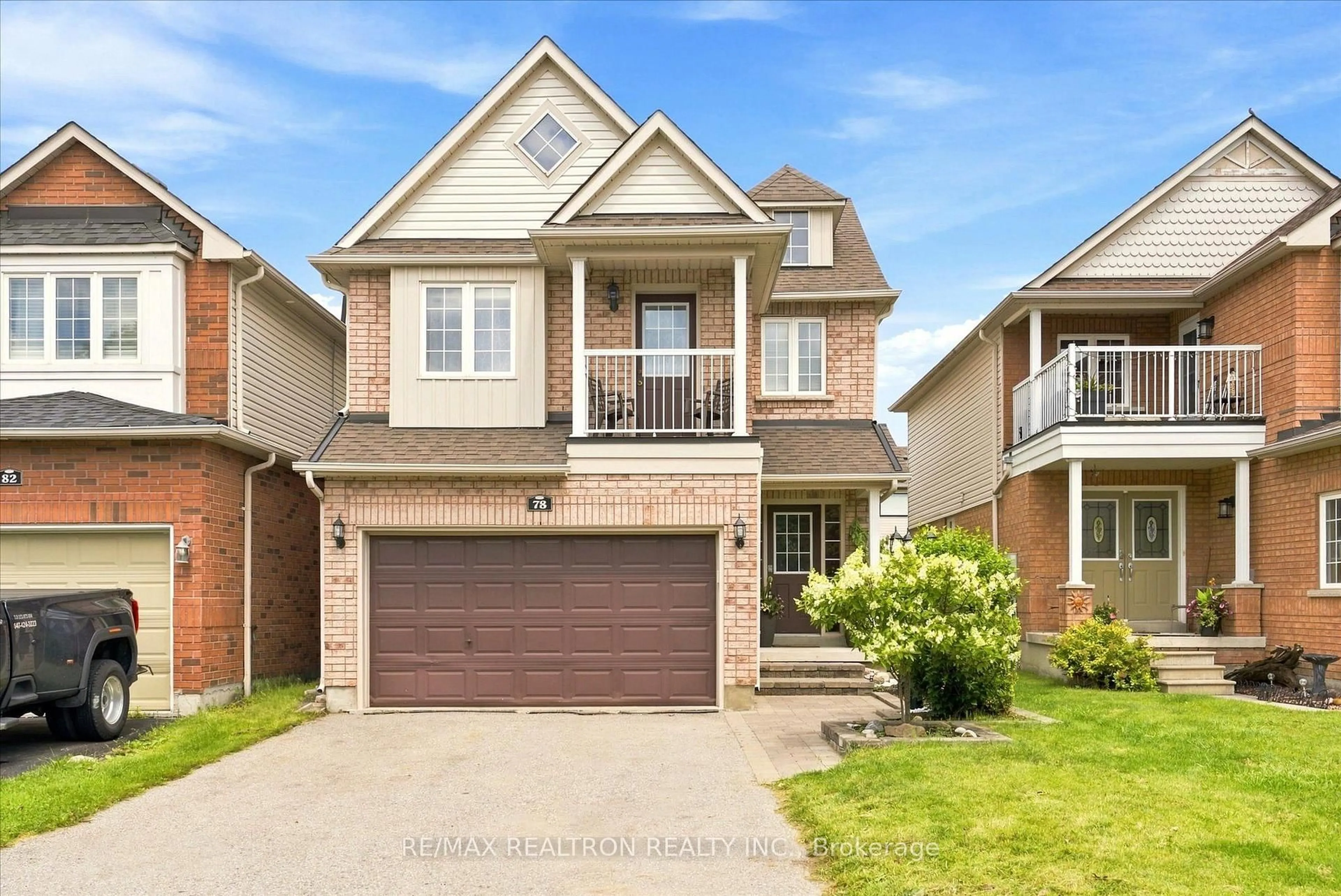 Home with brick exterior material, street for 78 Hutton Pl, Clarington Ontario L1C 5K1
