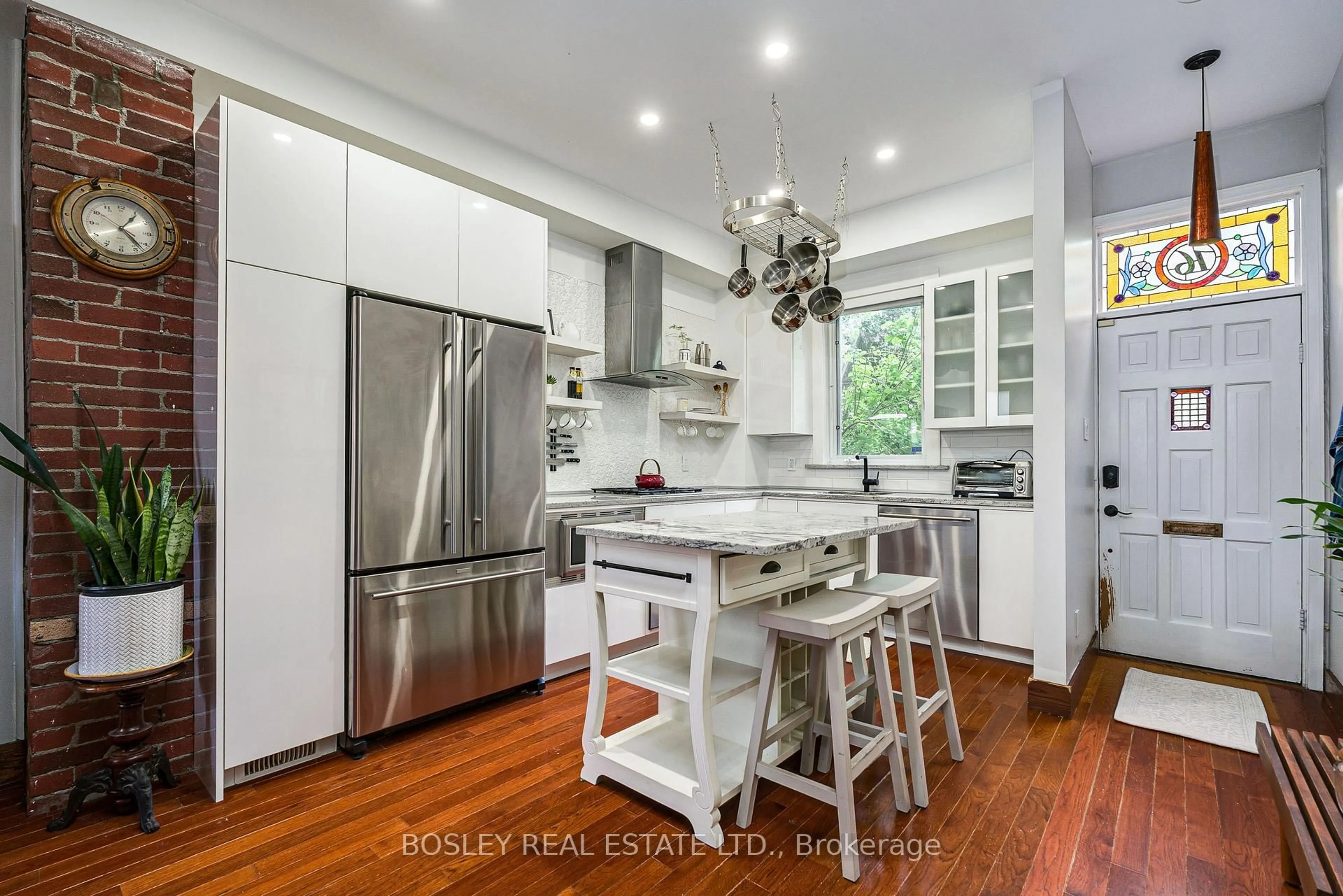 Open concept kitchen, unknown for 16 Blong Ave, Toronto Ontario M4M 1P2