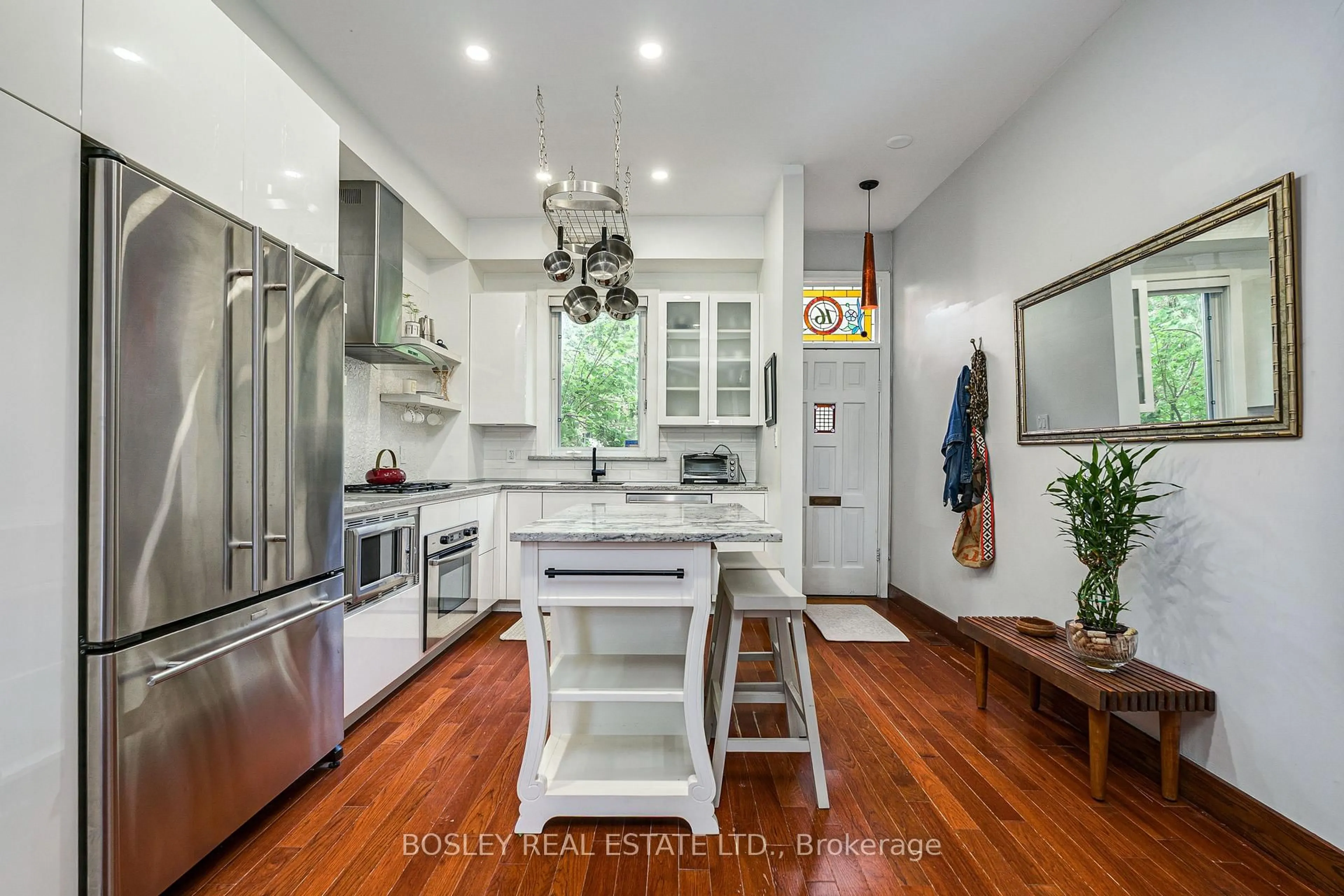 Open concept kitchen, unknown for 16 Blong Ave, Toronto Ontario M4M 1P2