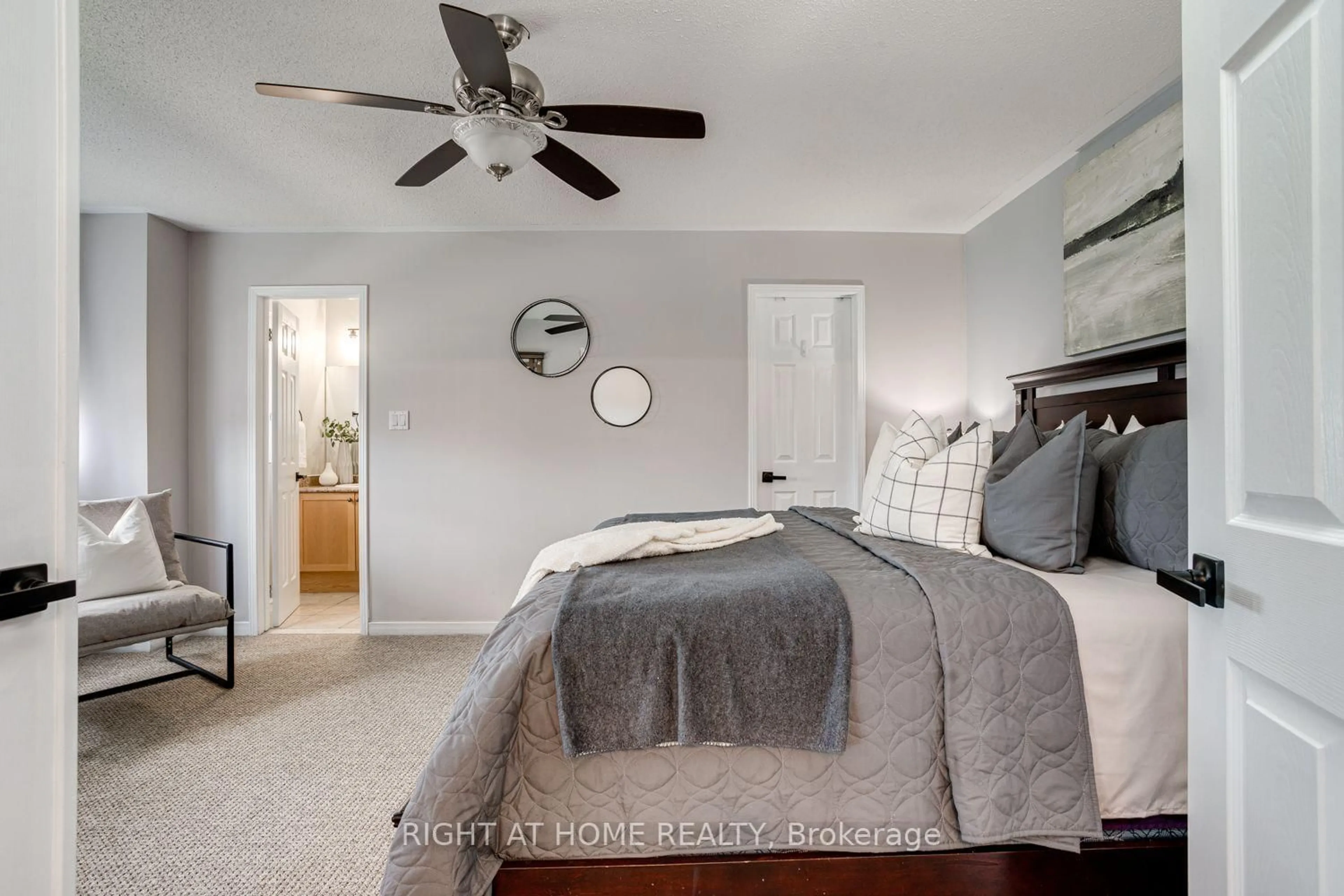 Bedroom with bed, unknown for 104 Calwell Dr, Scugog Ontario L9L 1T7