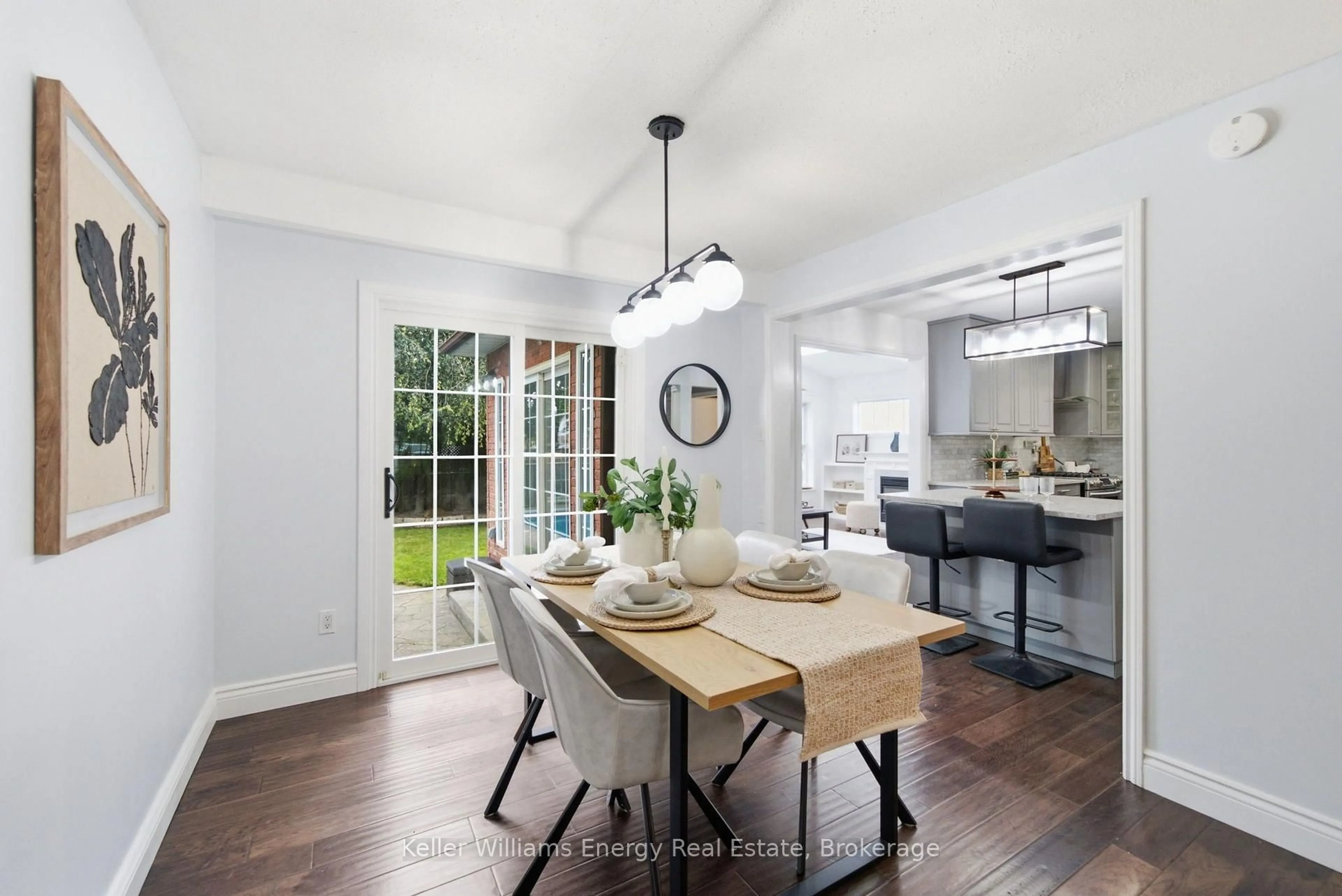 Open concept kitchen, unknown for 145 Michael Blvd, Whitby Ontario L1N 5W3