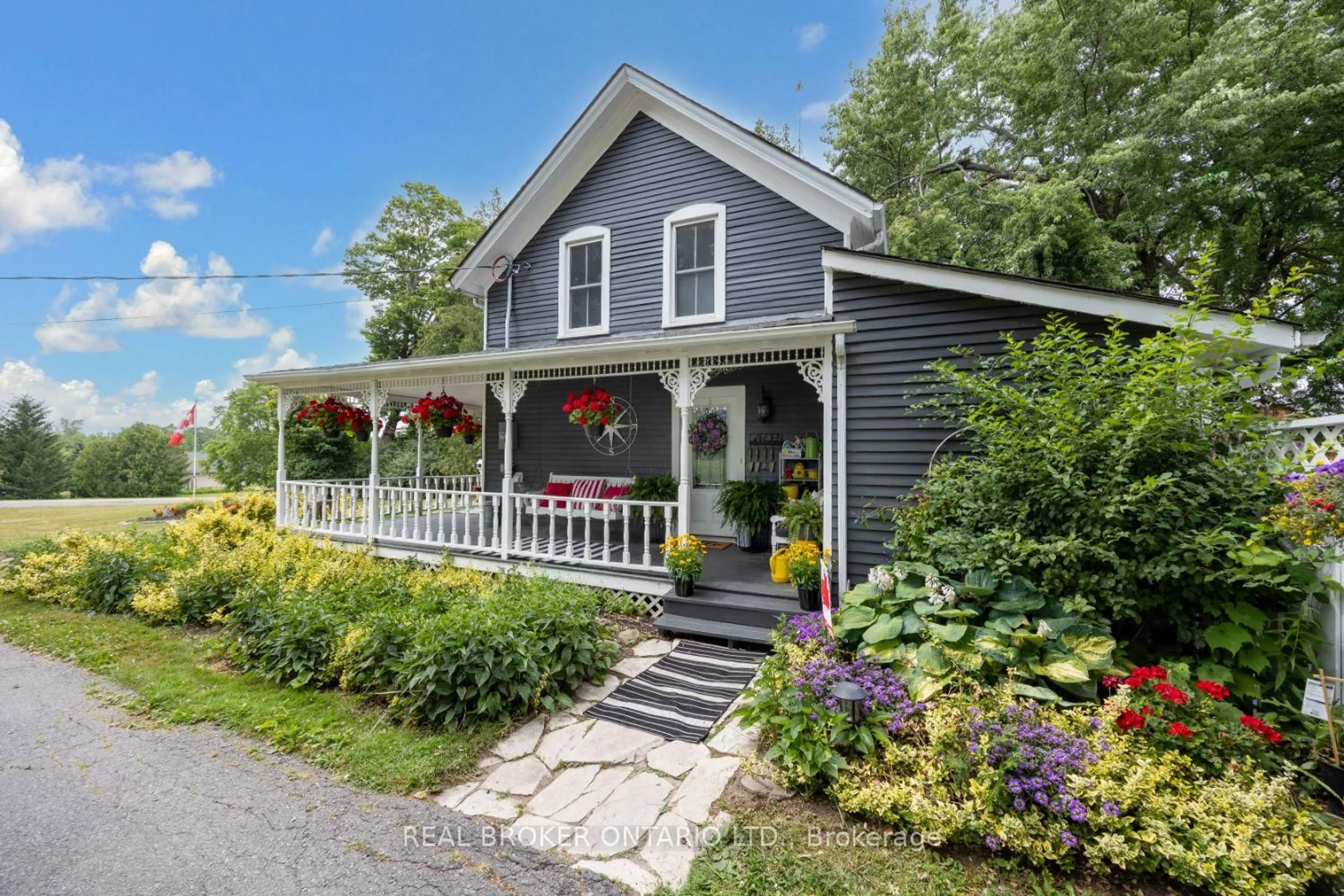 Home with vinyl exterior material, street for 4553 Solina Rd, Clarington Ontario L0B 1J0