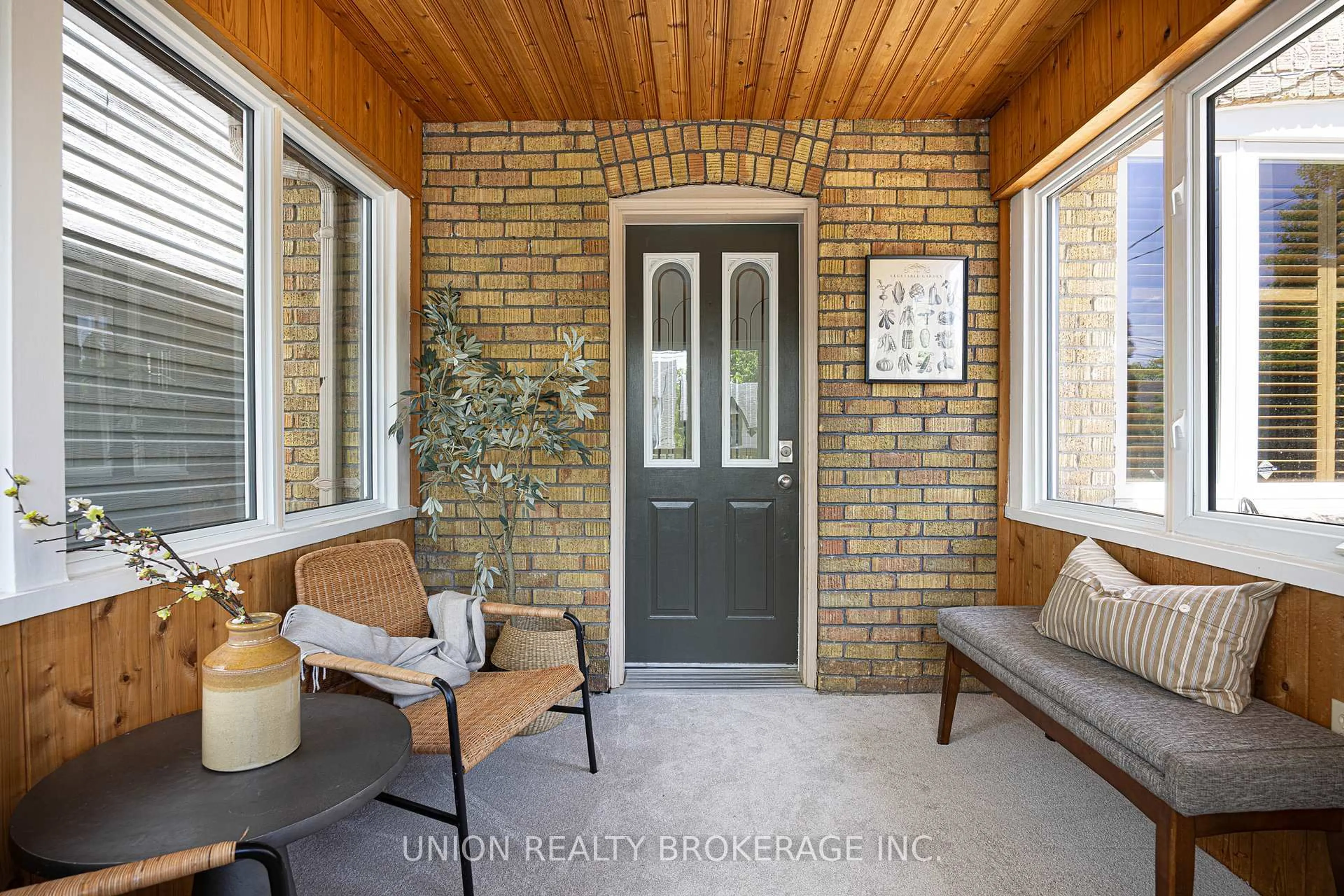 Indoor entryway for 134 Duvernet Ave, Toronto Ontario M4E 1V4