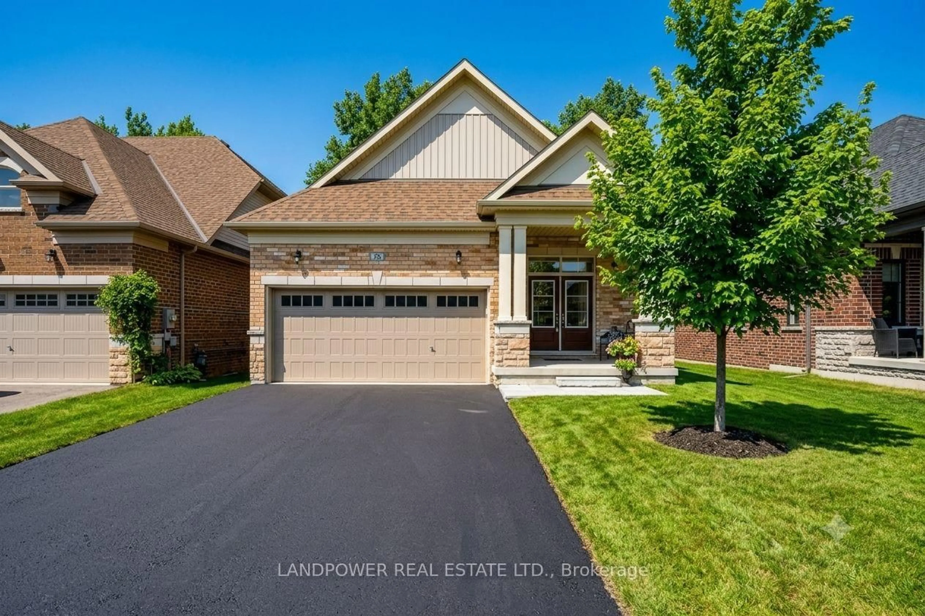 Home with brick exterior material, street for 78 Holtby Crt, Scugog Ontario L9L 0B4