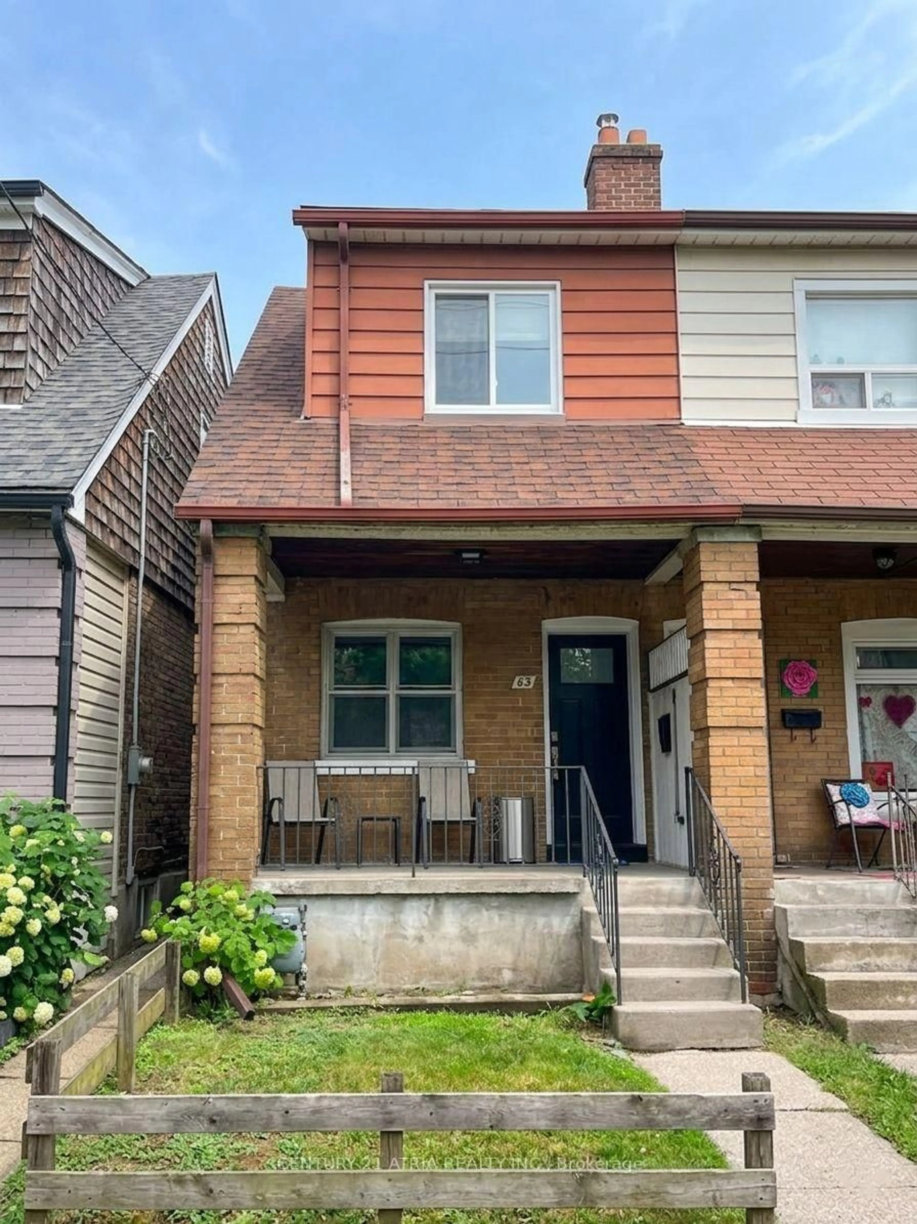 Home with brick exterior material, street for 63 Bastedo Ave, Toronto Ontario M1T 1P5