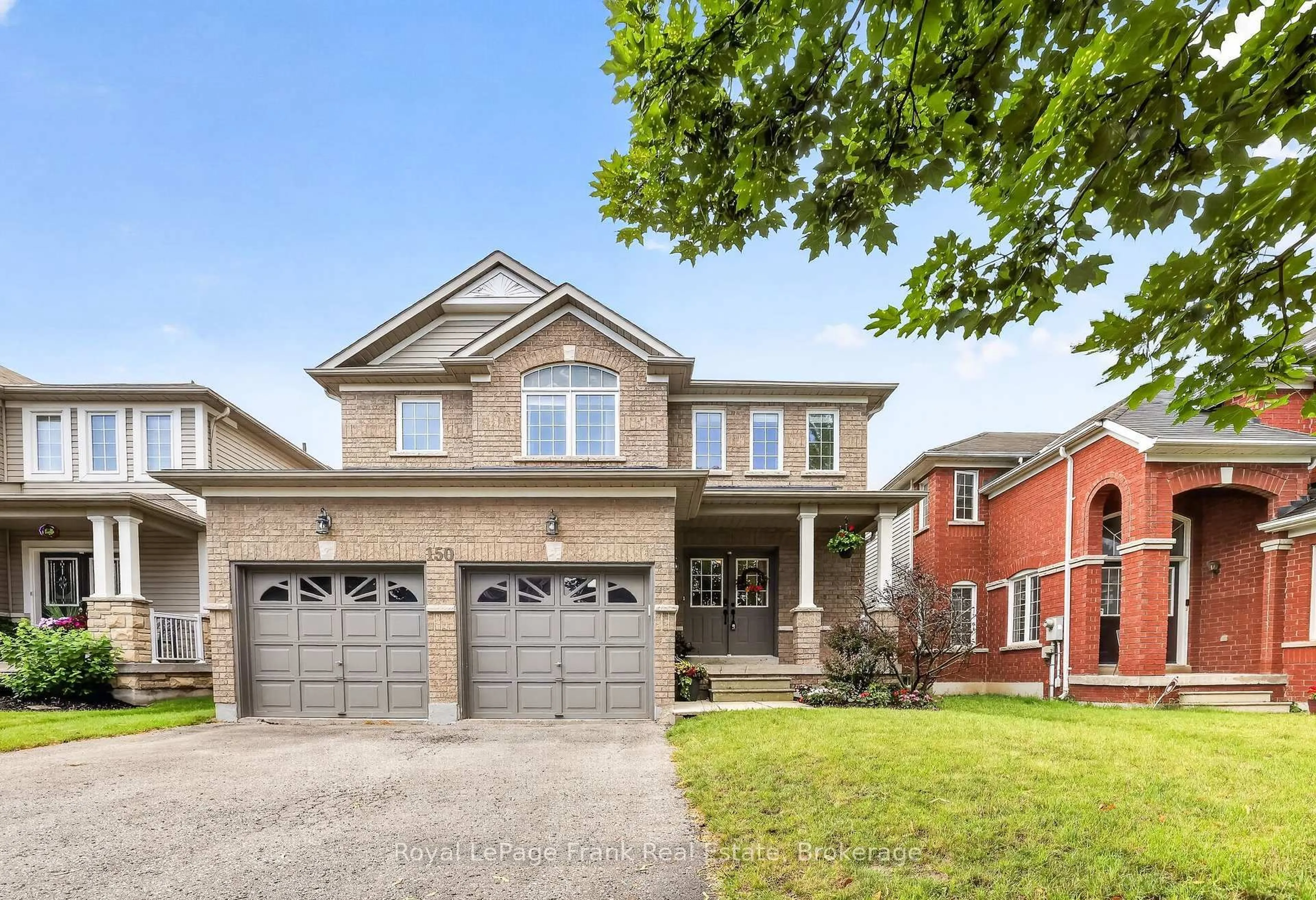 Home with brick exterior material, street for 150 Dadson Dr, Clarington Ontario L1C 5H9