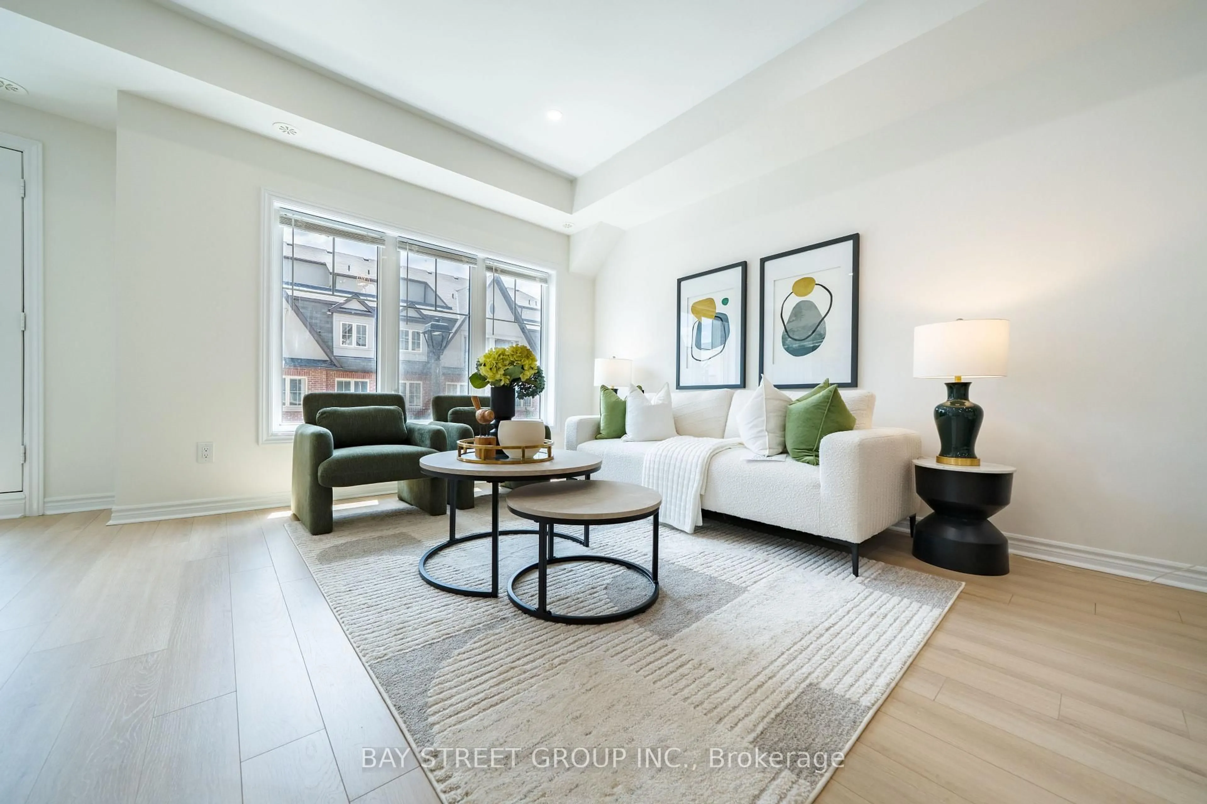 Living room with furniture, unknown for 15 Eaton Park Lane #27, Toronto Ontario M1W 0A5