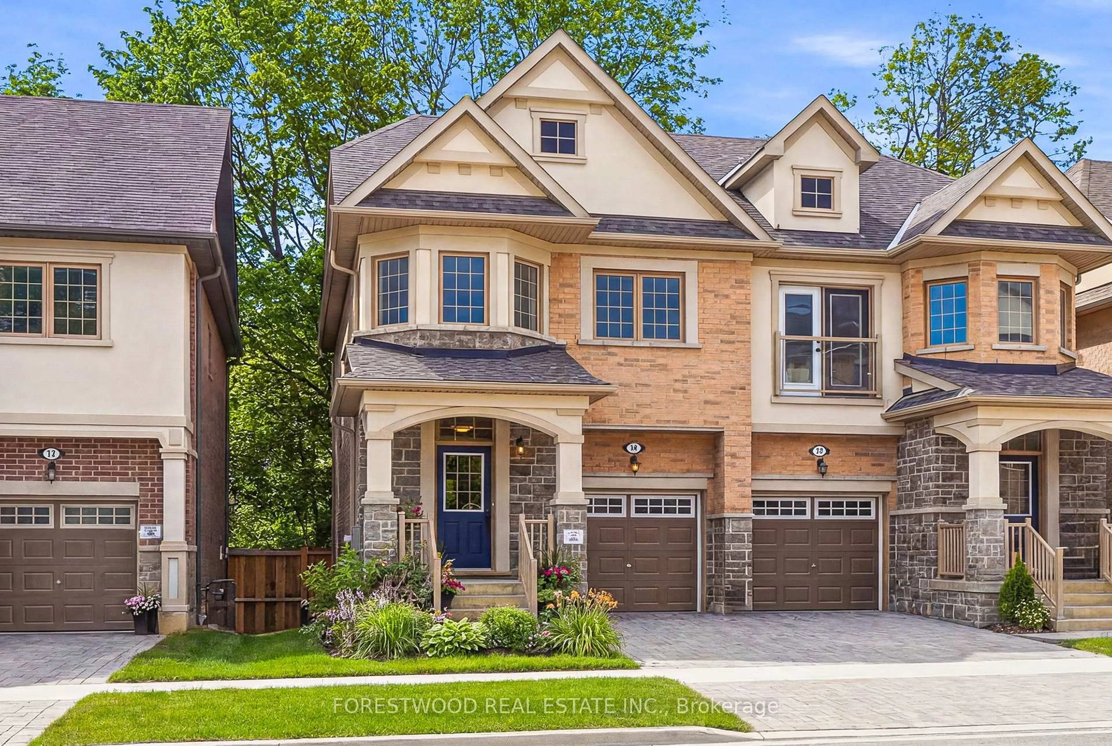 Home with brick exterior material, street for 9 DEER CREEK Crt, Toronto Ontario M1C 4Z8