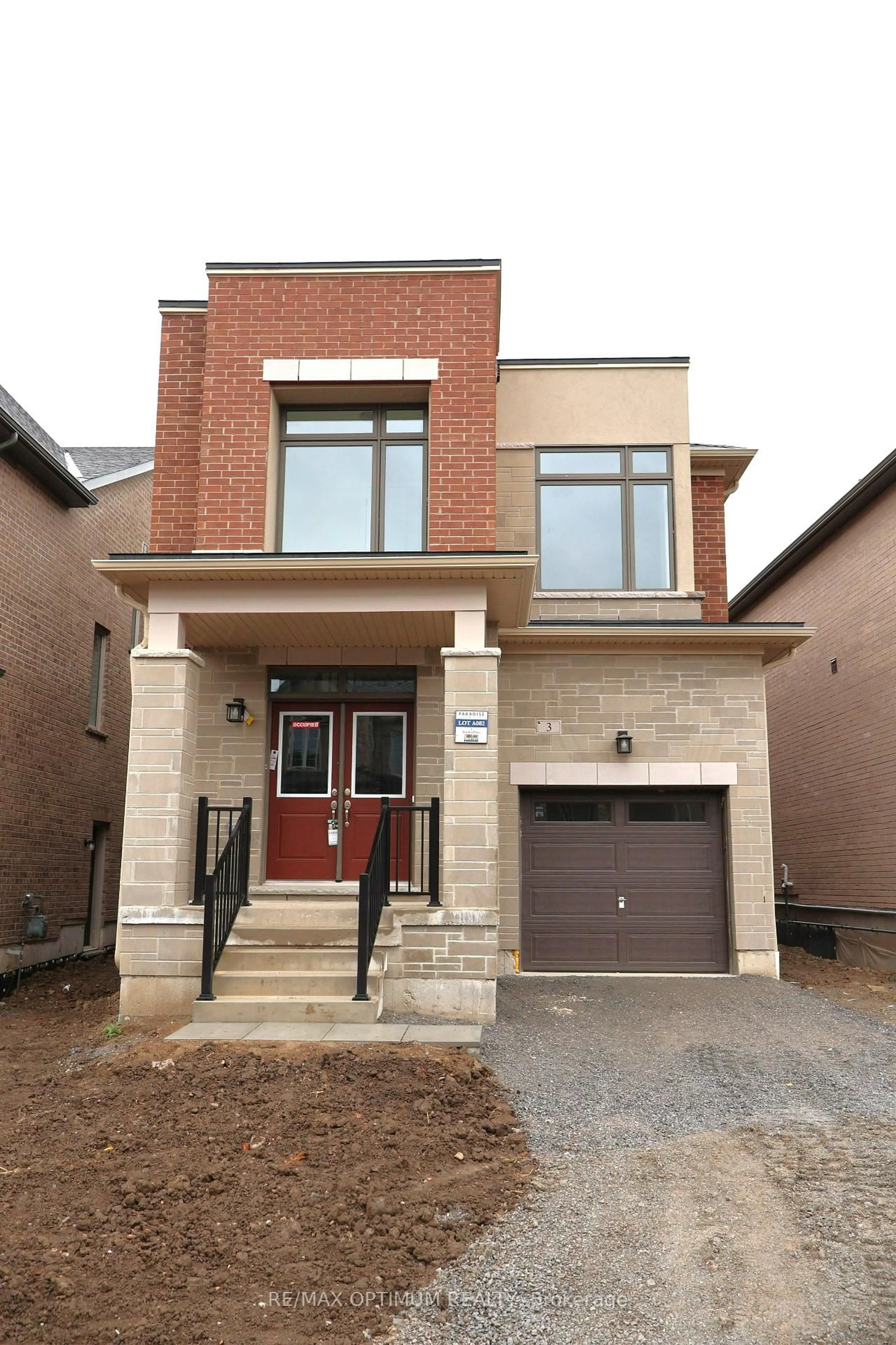 Home with brick exterior material, street for 3 Armilia Pl, Whitby Ontario L1P 0N9
