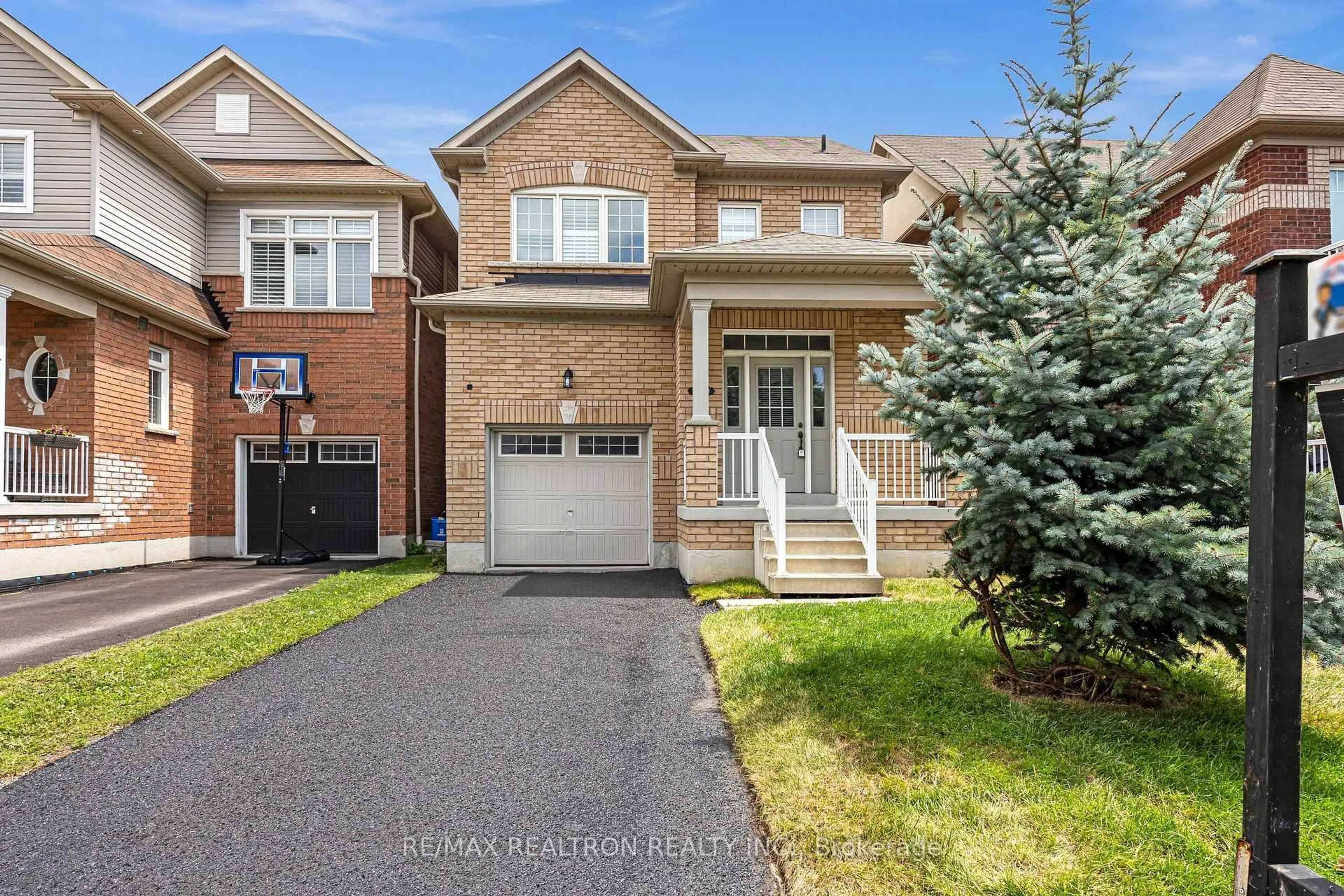Home with brick exterior material, street for 138 Angus Dr, Ajax Ontario L1S 5G8