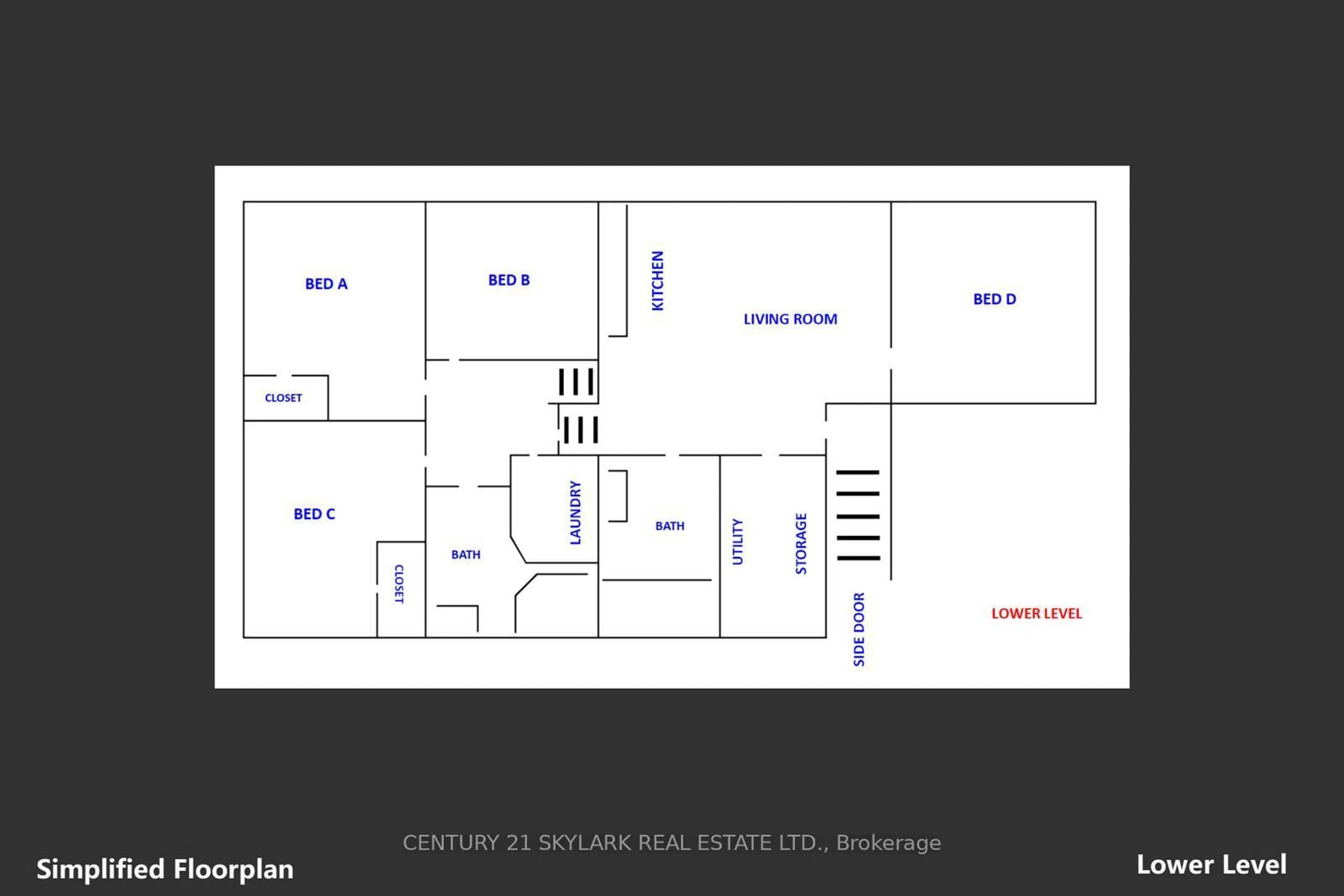Floor plan for 1922 Dalhousie Cres, Oshawa Ontario L1G 8C3