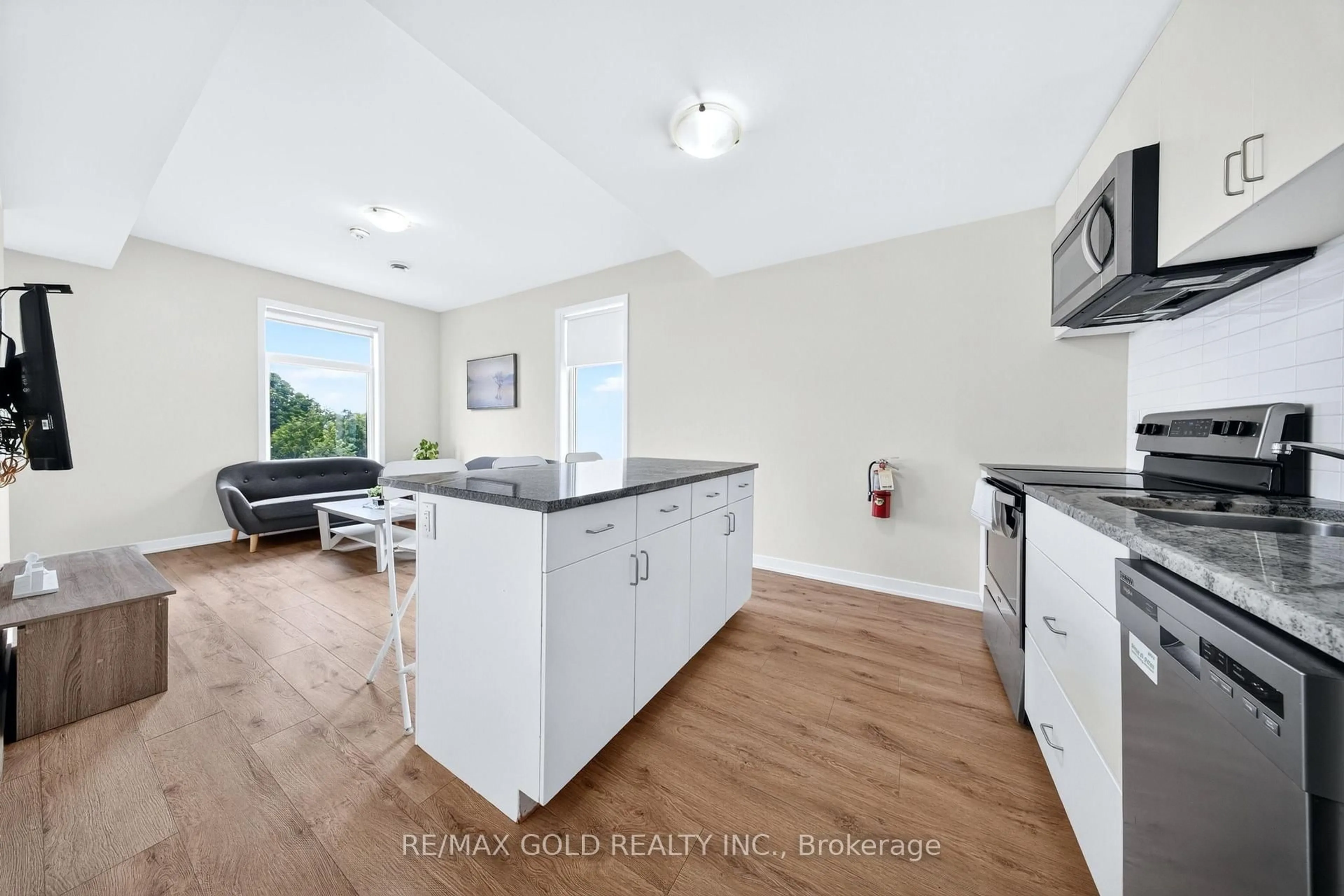 Open concept kitchen, unknown for 1780 Simcoe St #106, Oshawa Ontario L1G 0C3