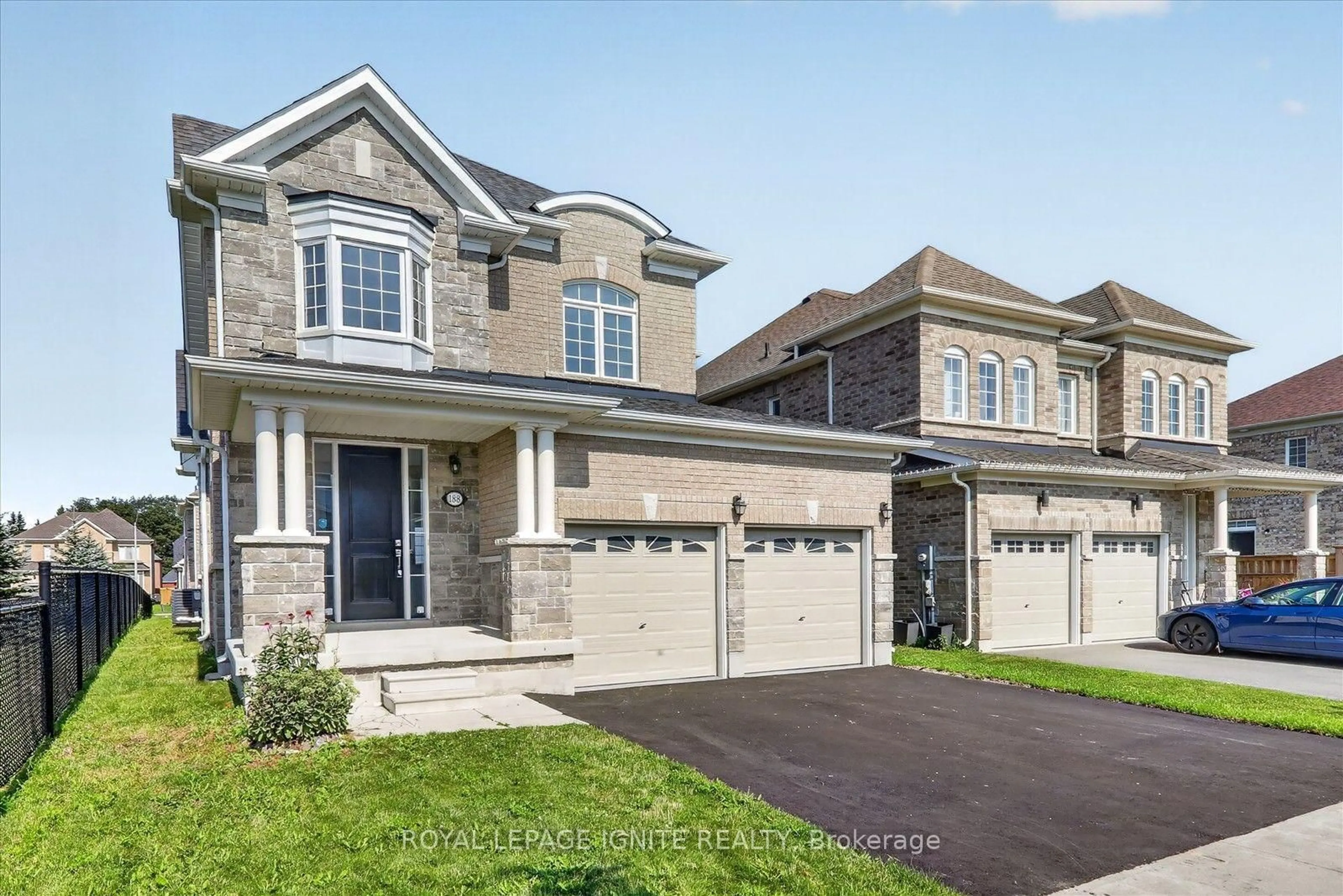 Home with brick exterior material, street for 188 Douglas Kemp Cres, Clarington Ontario L1C 7E4