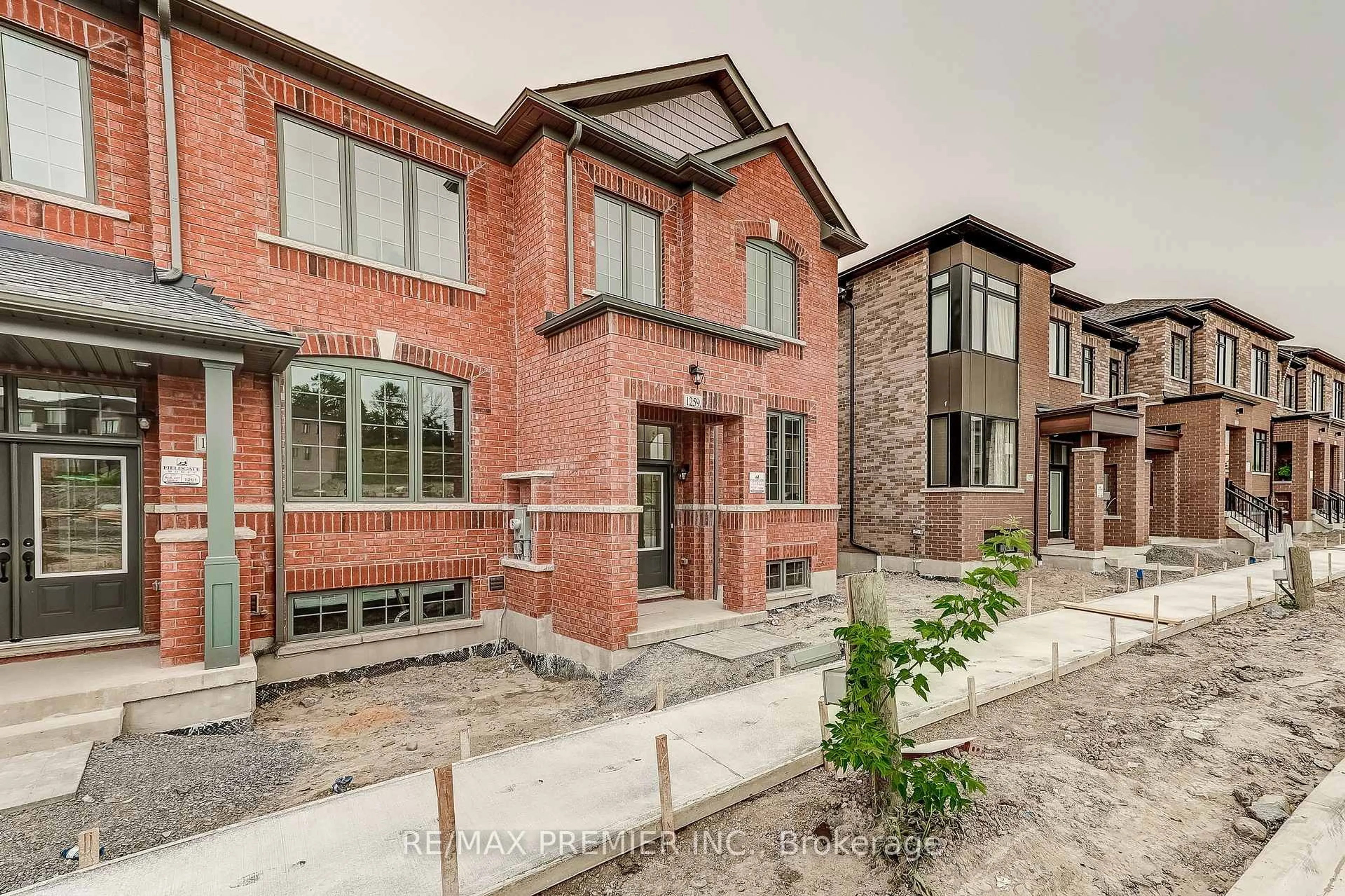 Home with brick exterior material, street for 1259 Winding Woods Tr, Pickering Ontario L1X 0S3