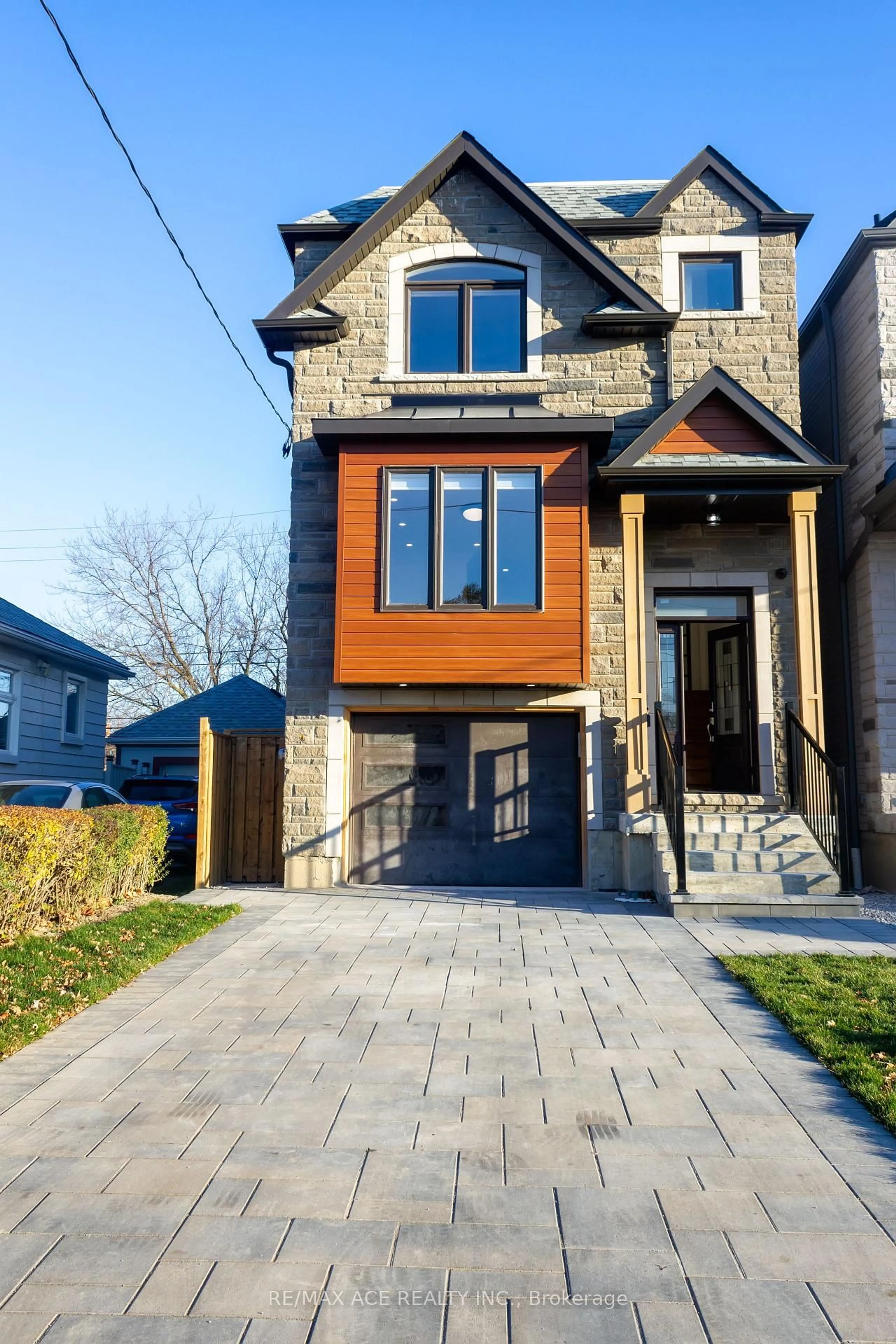 Home with brick exterior material, street for 229B Mcintosh St, Toronto Ontario M1N 3Z2