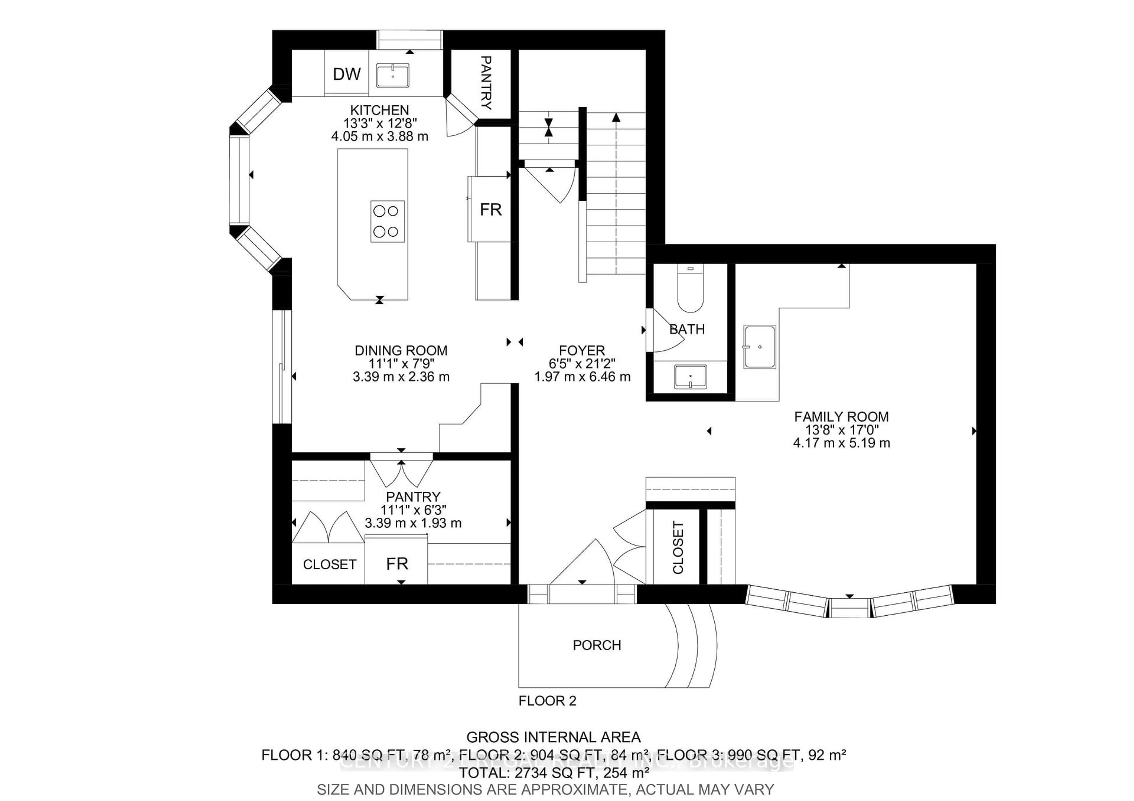 Floor plan for 481 Camelot Dr, Oshawa Ontario L1K 1M5