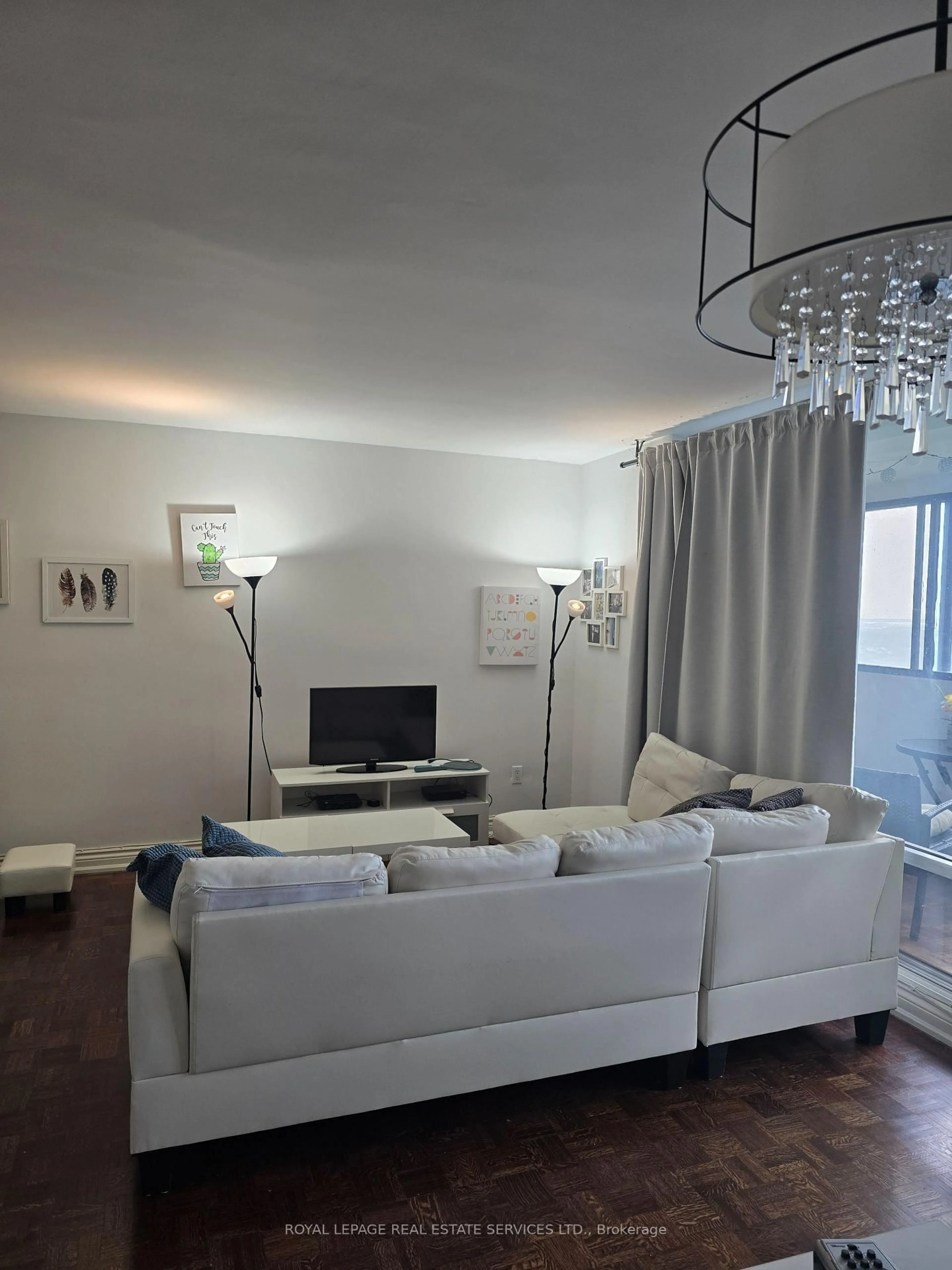 Living room with furniture, unknown for 1 Massey Sq #2614, Toronto Ontario M4C 5L4