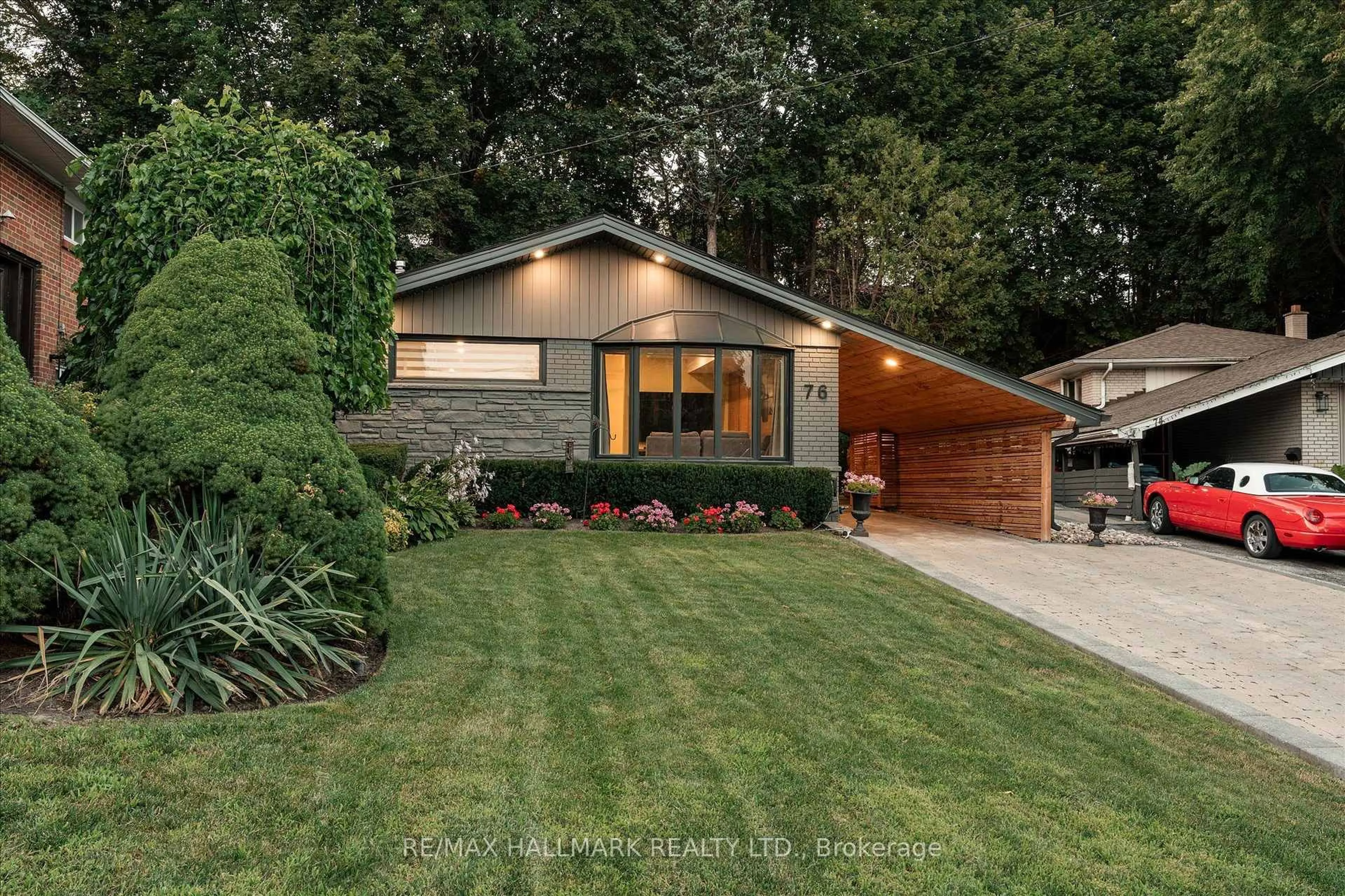 Home with brick exterior material, street for 76 Felicity Dr, Toronto Ontario M1H 1E3