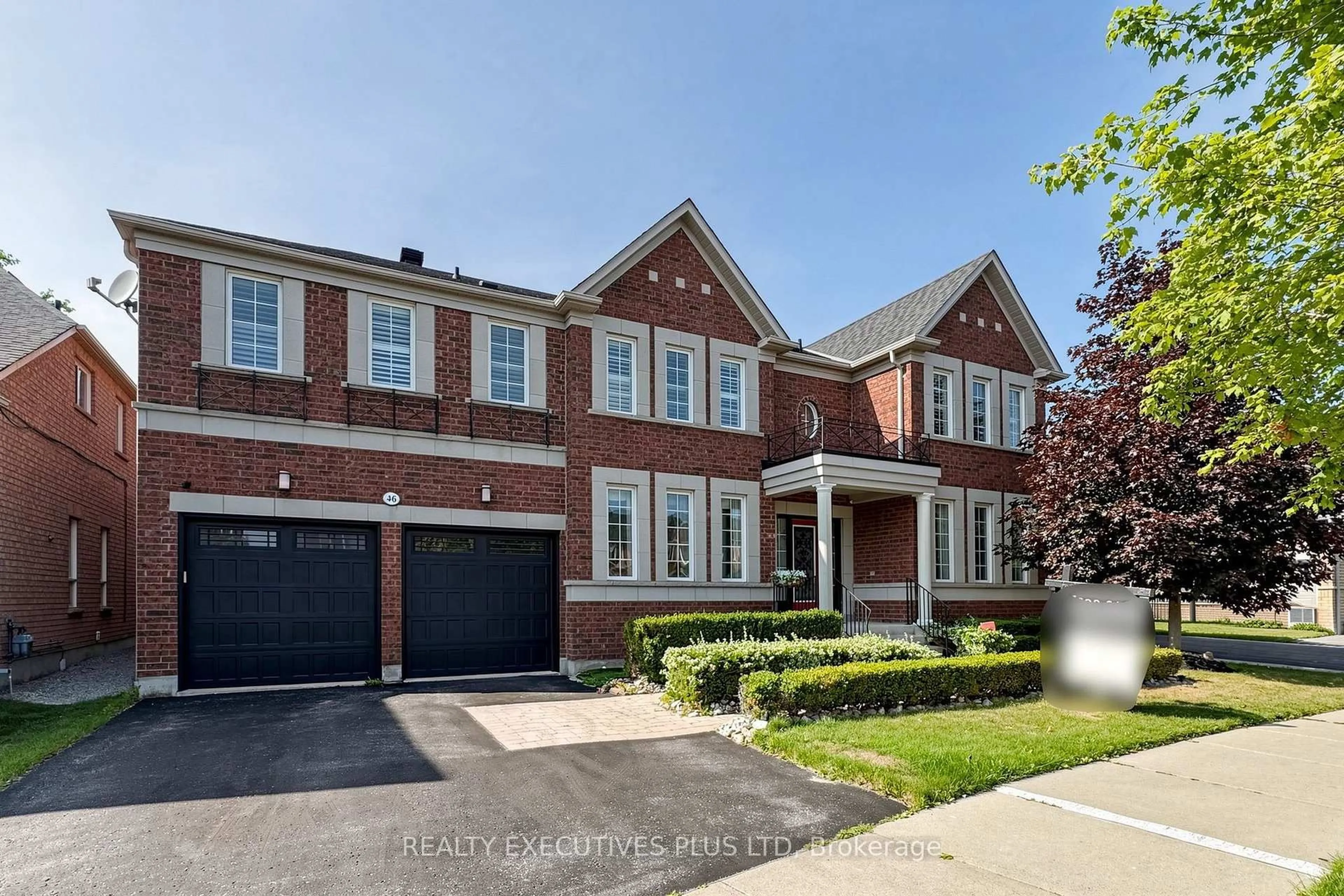 Home with brick exterior material, street for 46 Williamson Dr, Ajax Ontario L1T 4M9