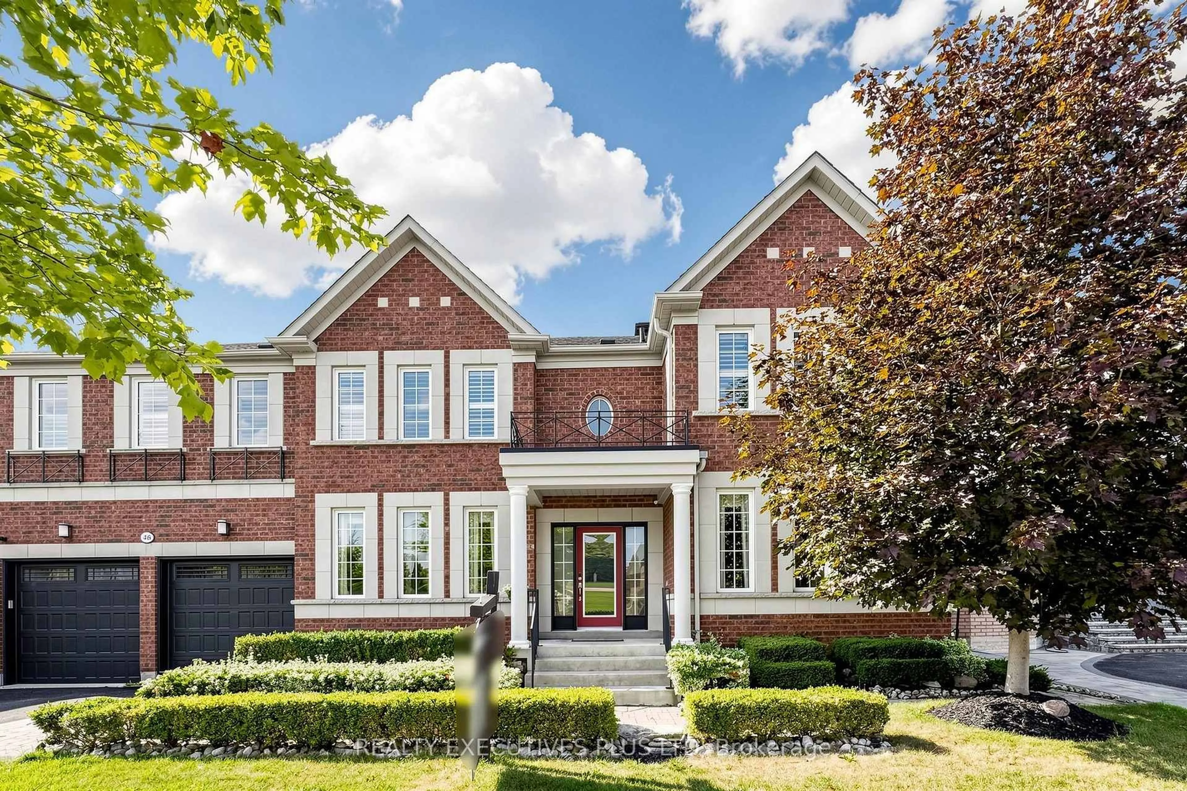Home with brick exterior material, street for 46 Williamson Dr, Ajax Ontario L1T 4M9