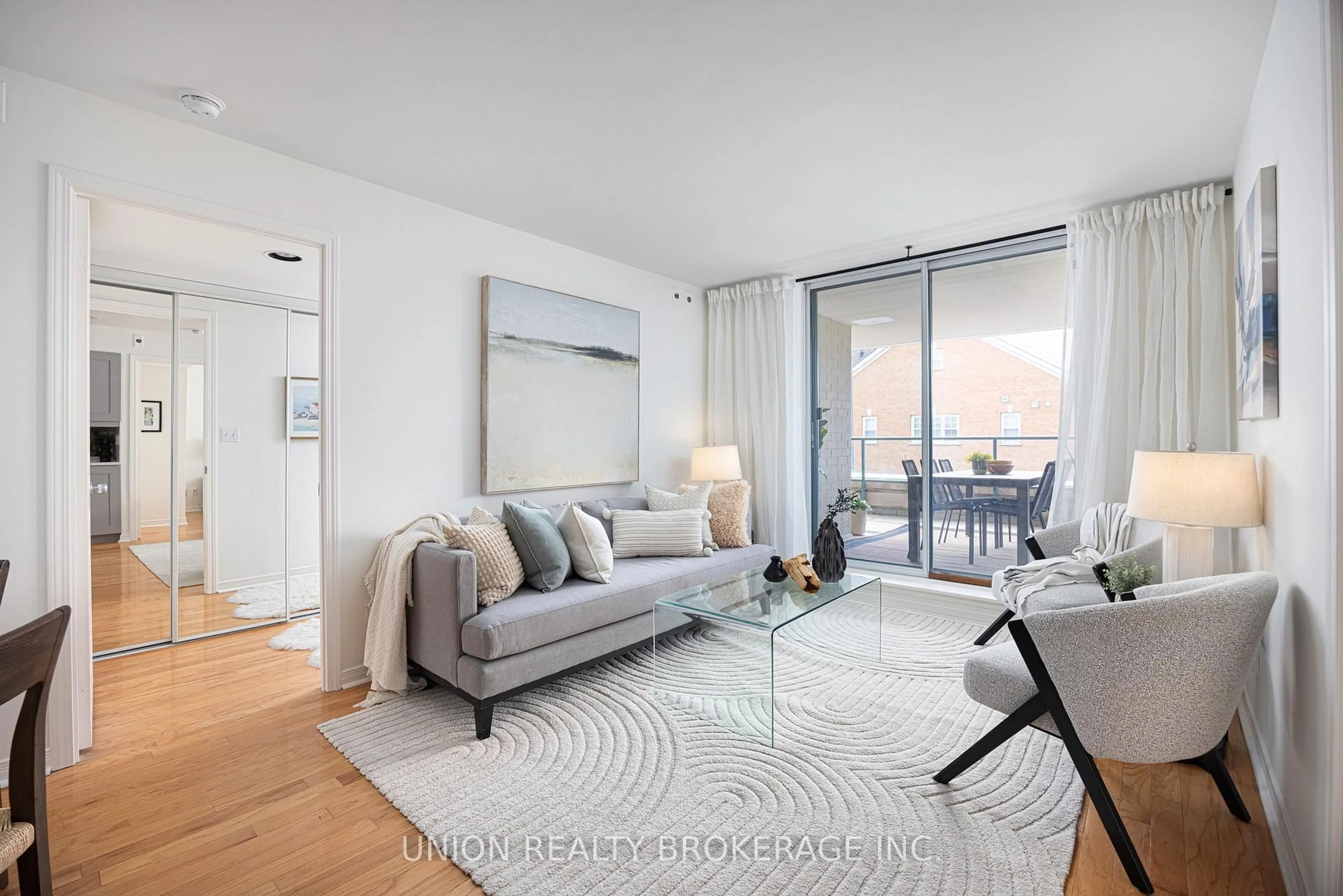 Living room with furniture, unknown for 1765 Queen St #213, Toronto Ontario M4L 3Z2