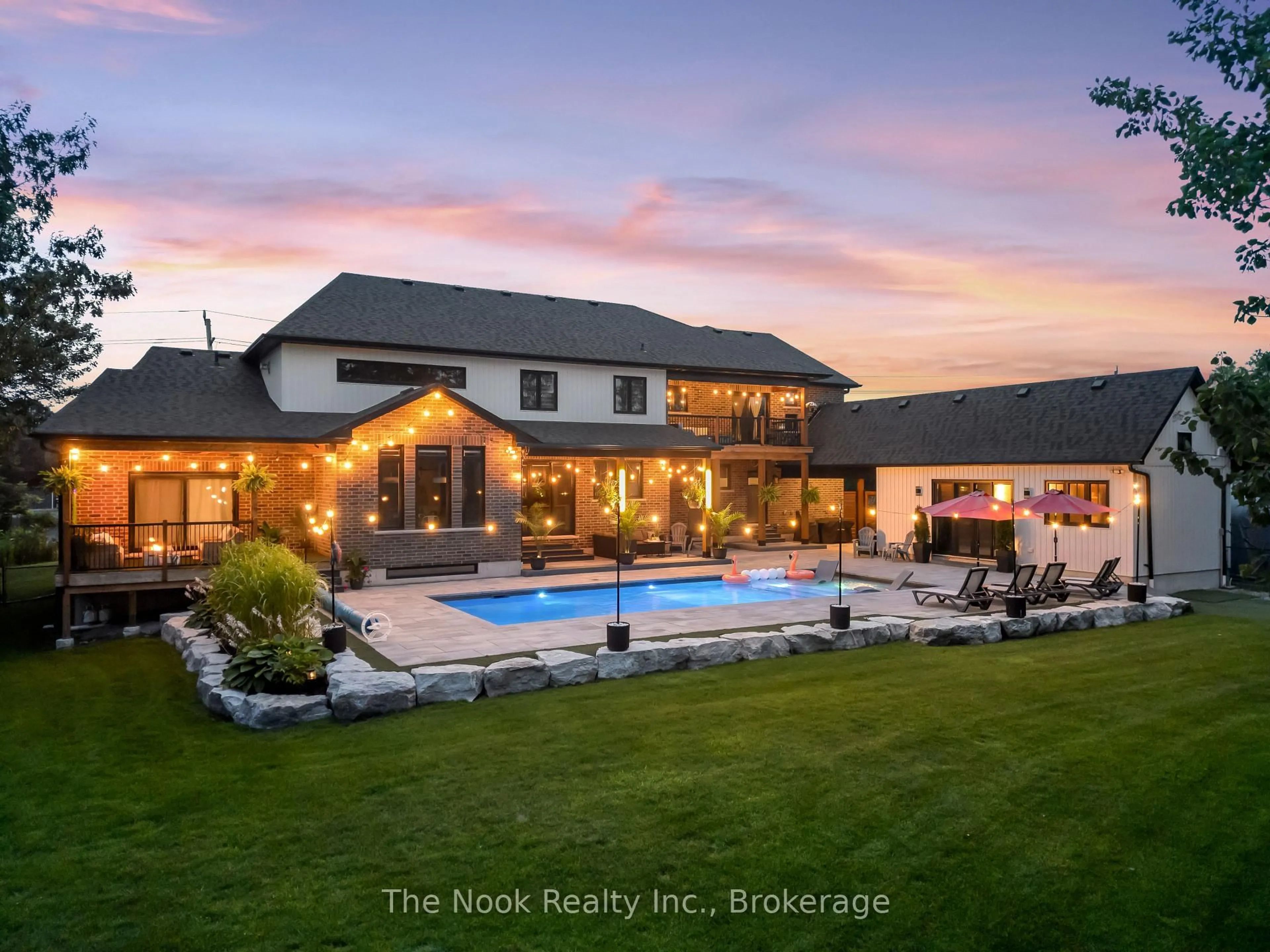 A pic from outside/outdoor area/front of a property/back of a property/a pic from drone, water/lake/river/ocean view for 8287 Old Scugog Rd, Clarington Ontario L0B 1J0