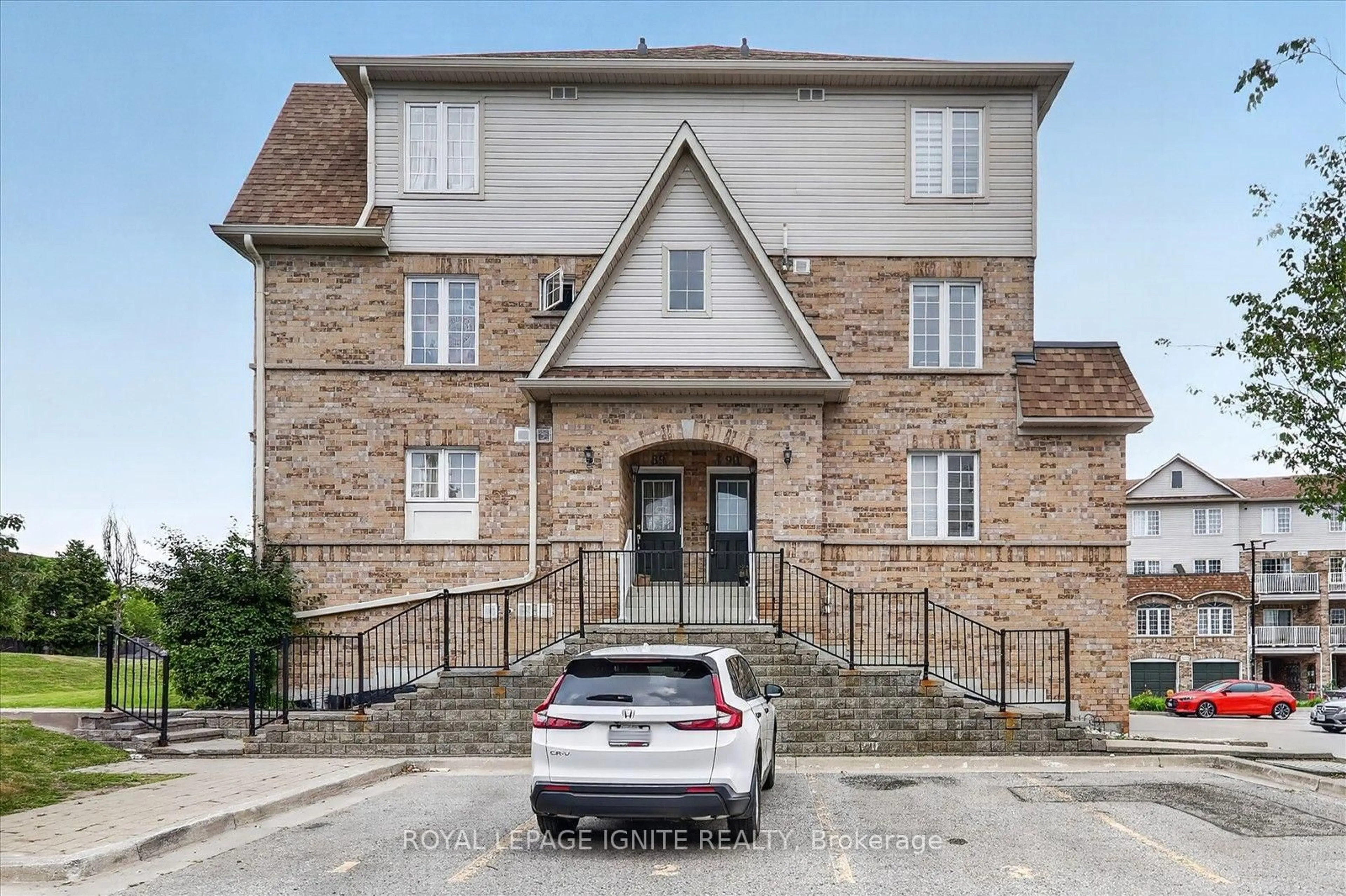 Home with brick exterior material, street for 200 Mclevin Ave #90, Toronto Ontario M1B 6C8