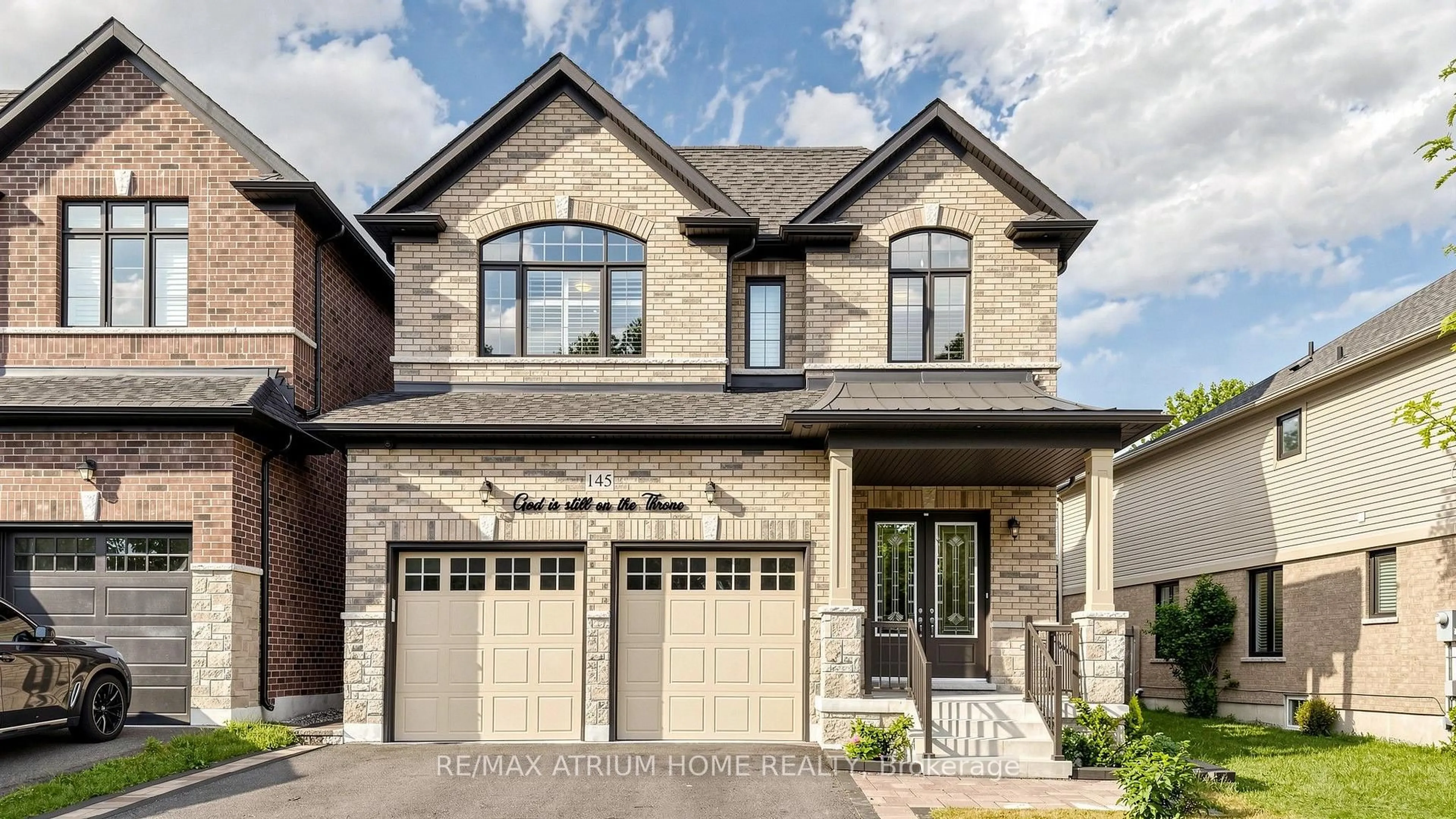 Home with brick exterior material, street for 145 Courvier Cres, Clarington Ontario L1C 0E7