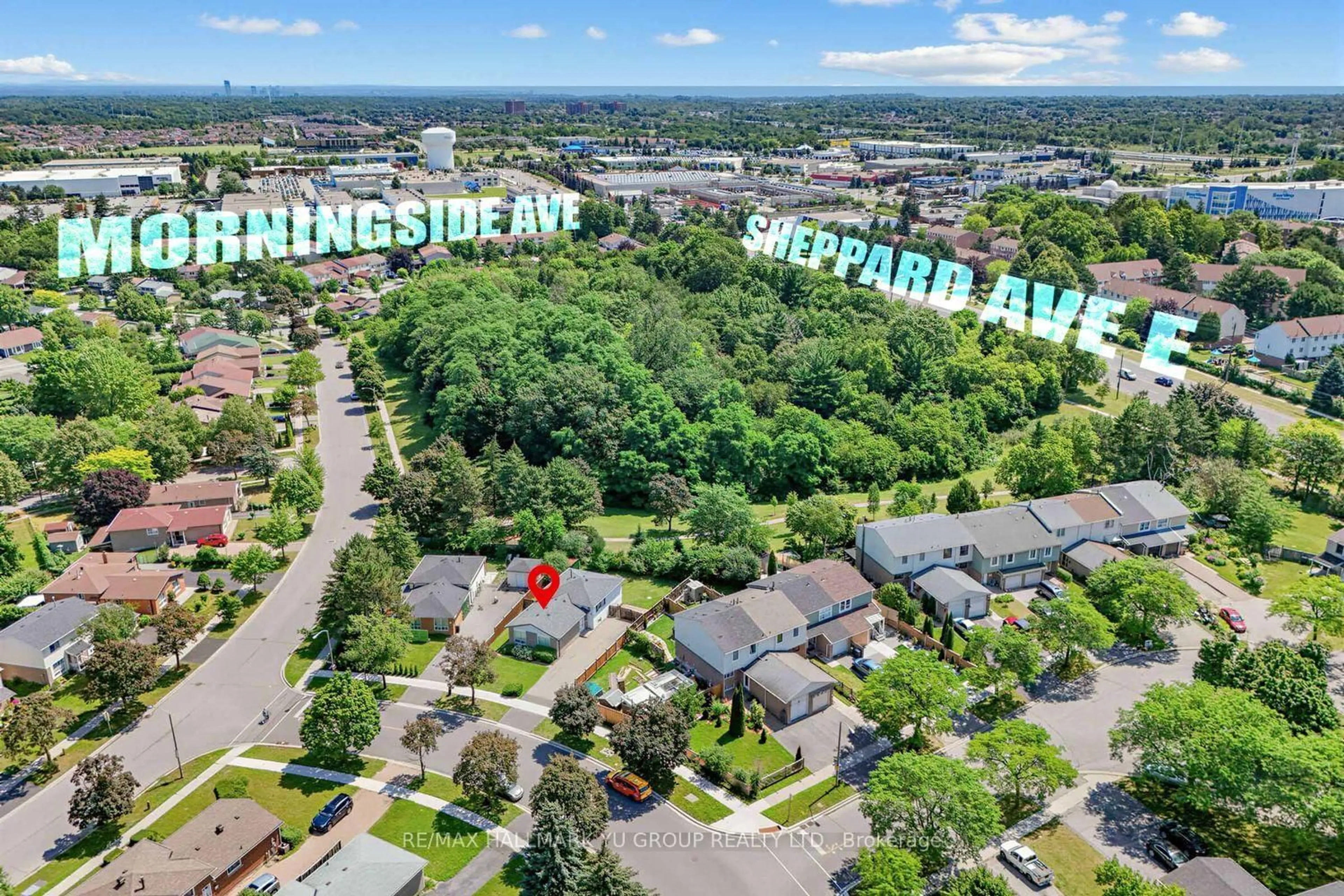 A pic from outside/outdoor area/front of a property/back of a property/a pic from drone, unknown for 9 Foregate Ave, Toronto Ontario M1B 2S2