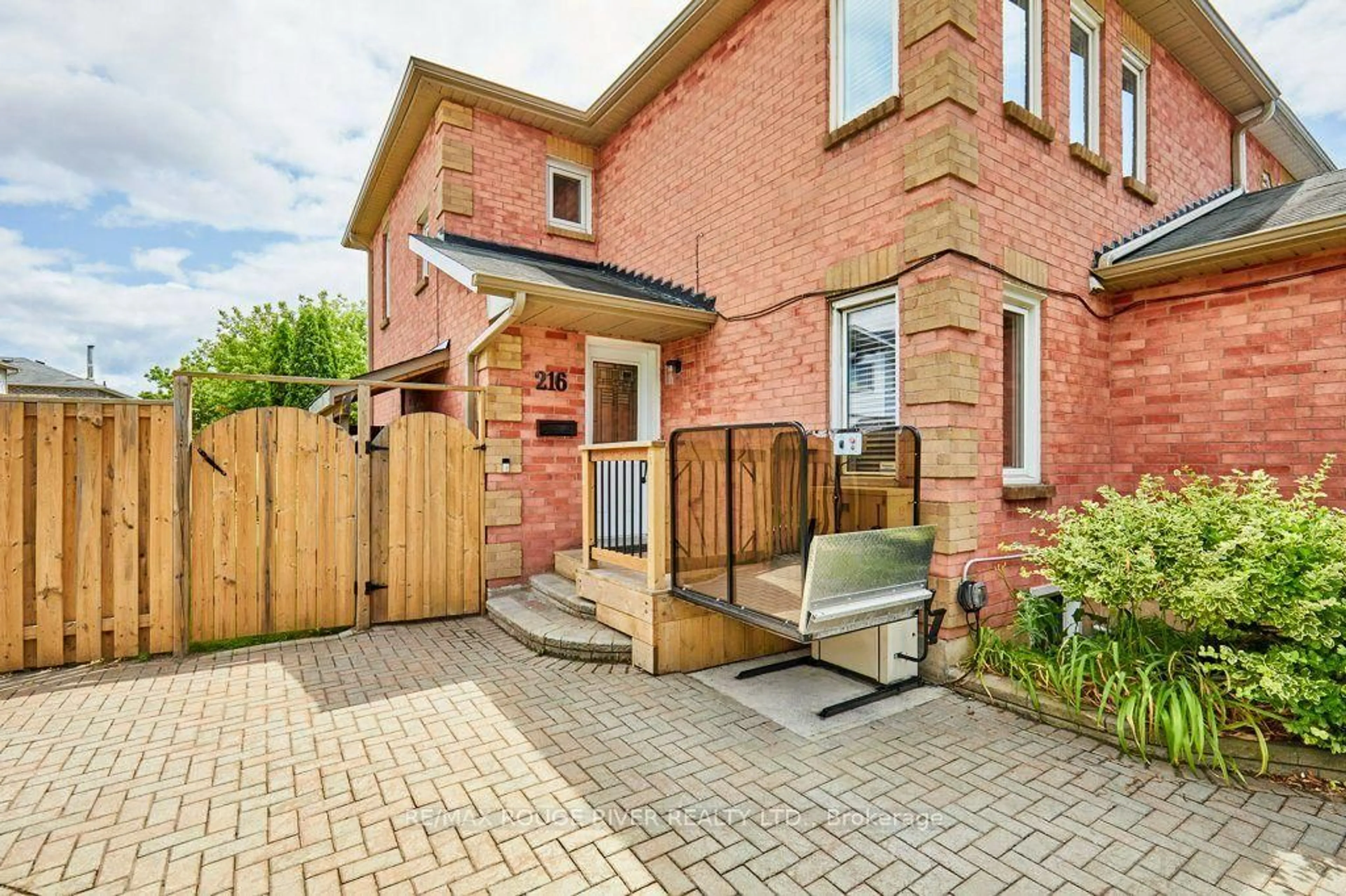 Home with brick exterior material, street for 216 Wright Cres, Ajax Ontario L1S 6X2