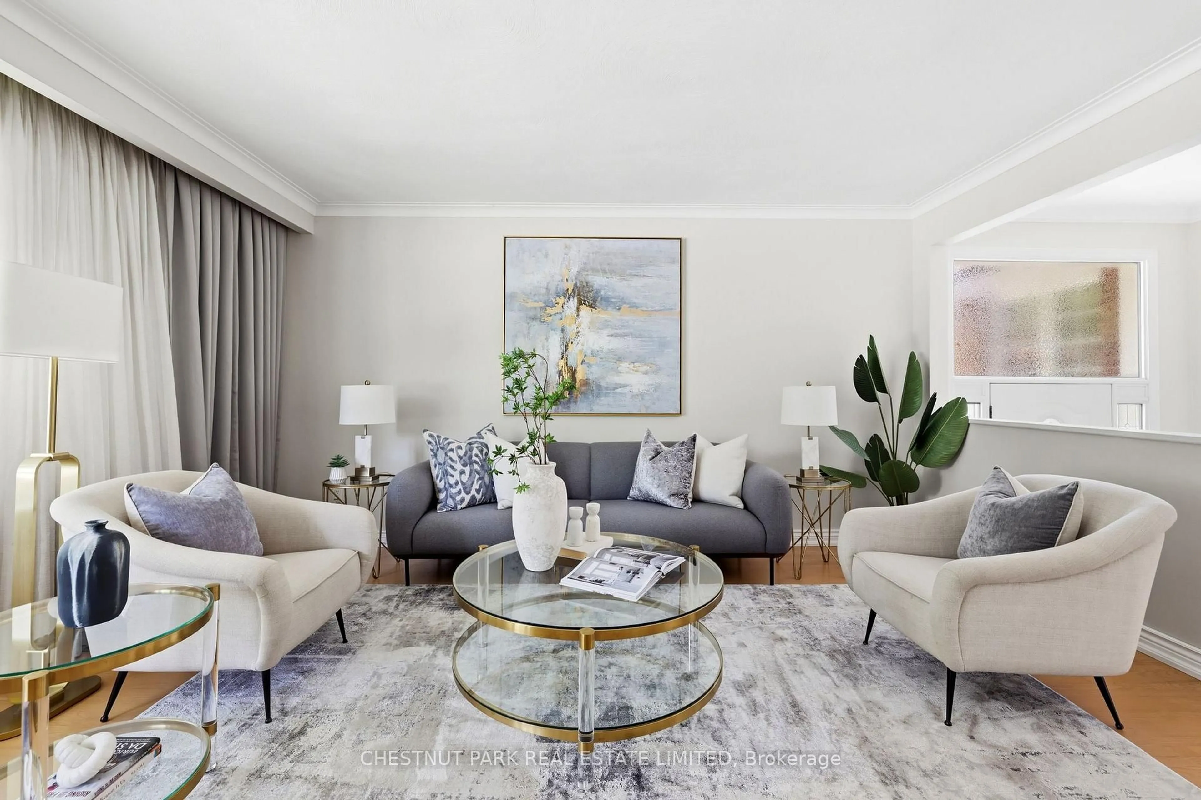 Living room with furniture, unknown for 44 Fareham Cres, Toronto Ontario M1E 1J9