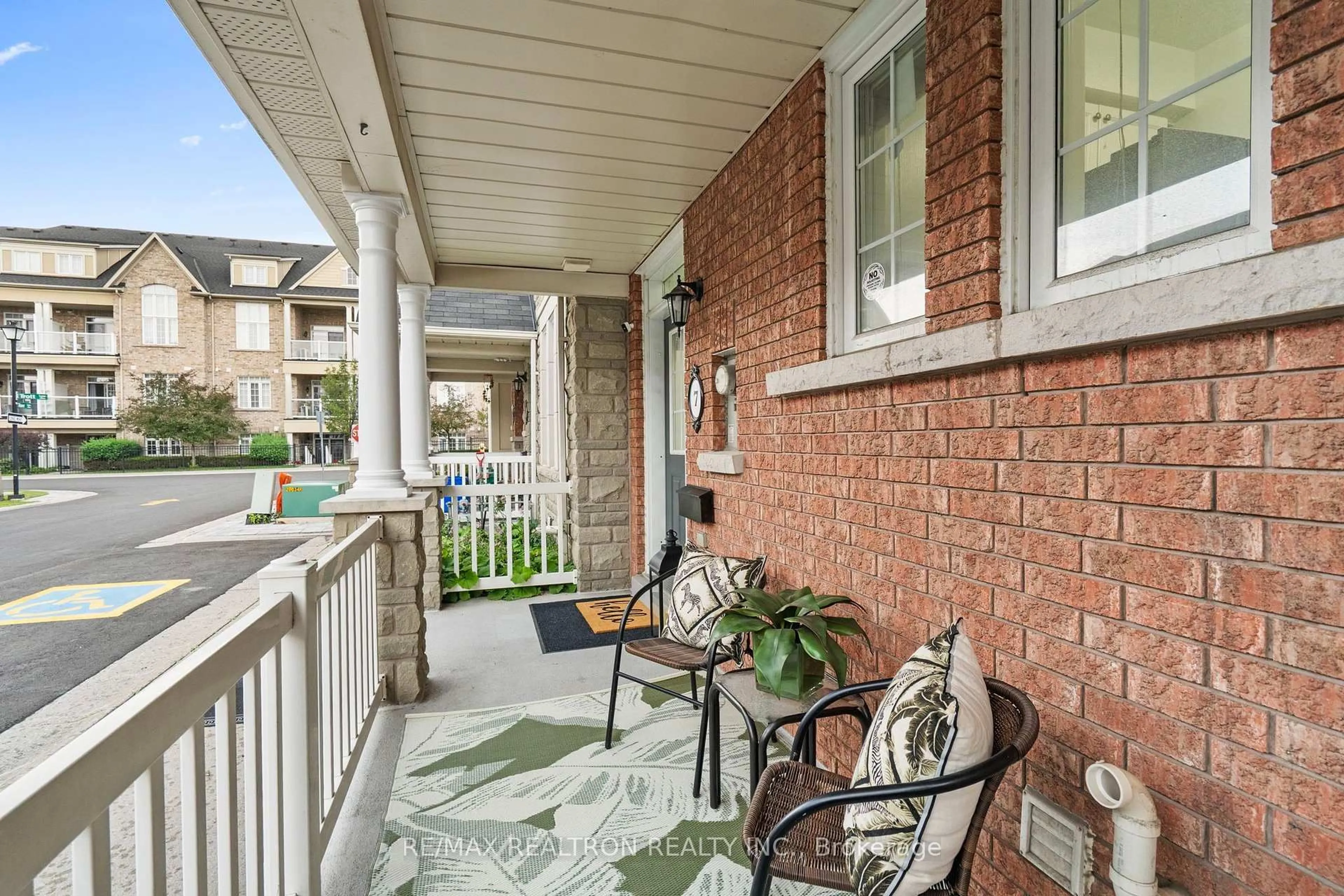 Patio, street for 7 Torr Lane, Ajax Ontario L1S 7N1