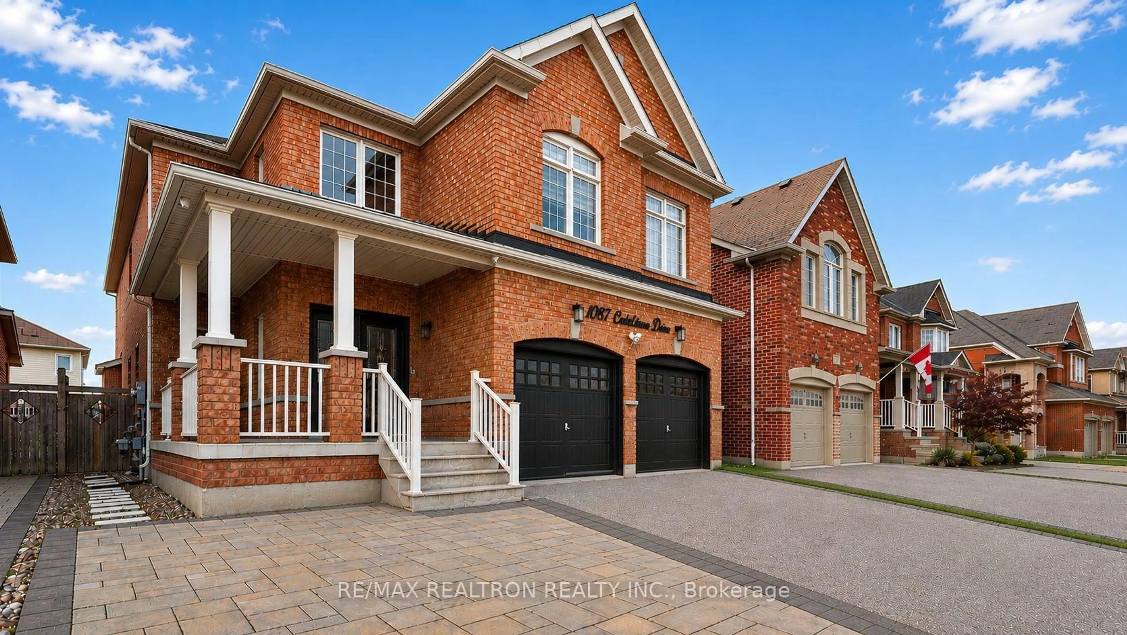 Home with brick exterior material, street for 1087 Coldstream Dr, Oshawa Ontario L1K 0J6