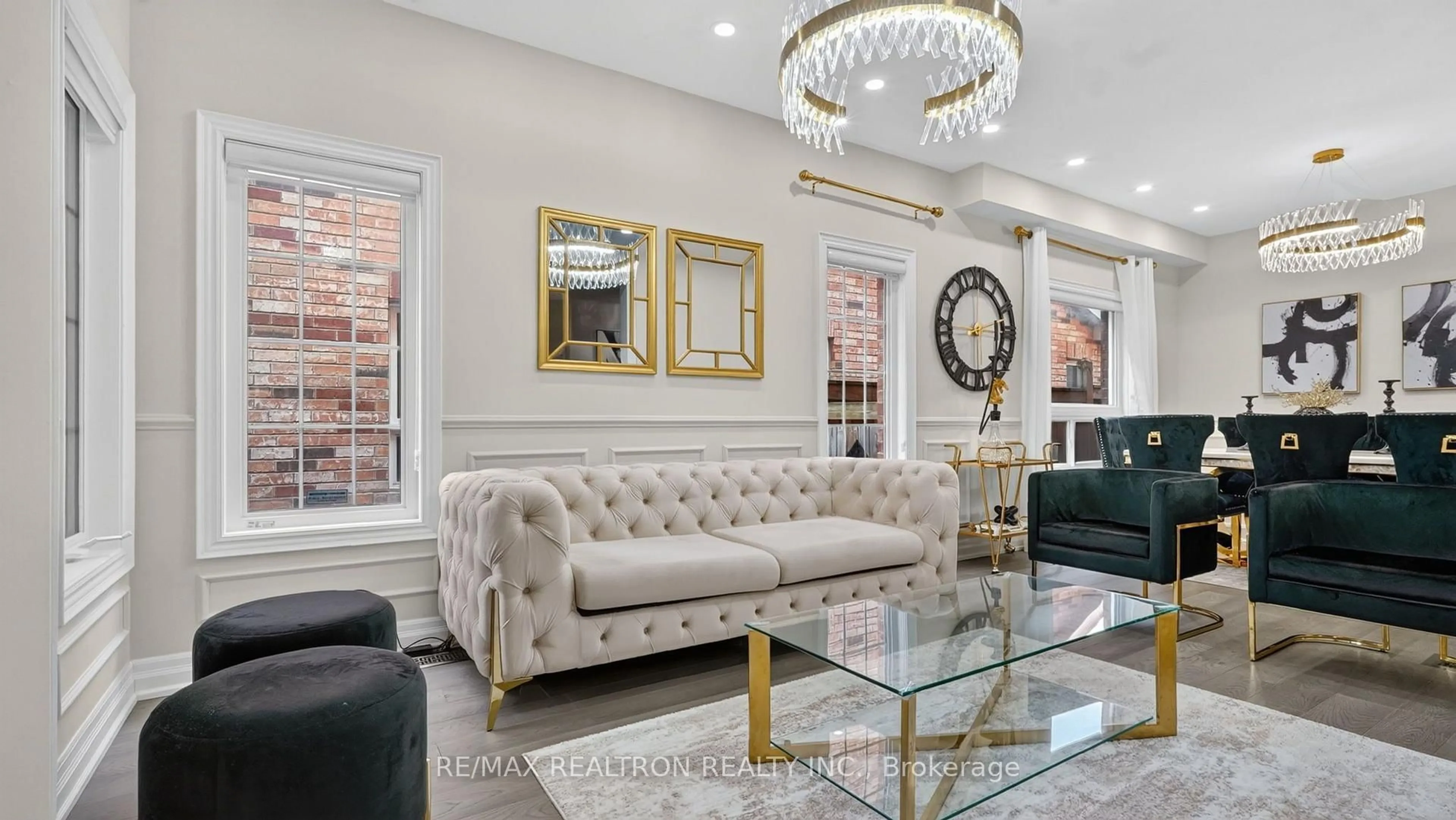Living room with furniture, ceramic/tile floor for 1087 Coldstream Dr, Oshawa Ontario L1K 0J6