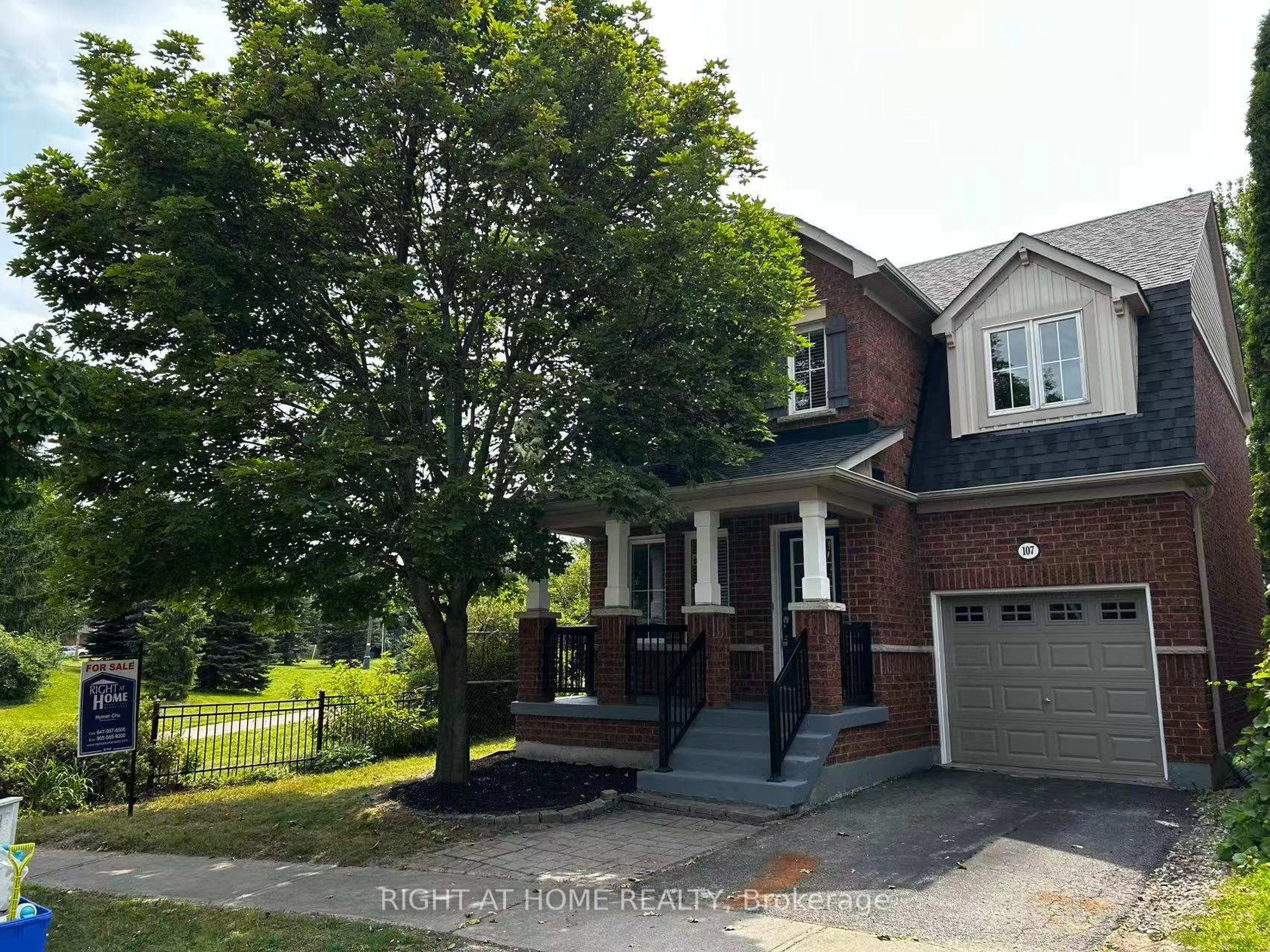 Home with brick exterior material, street for 107 Norland Circ, Oshawa Ontario L1L 0A7