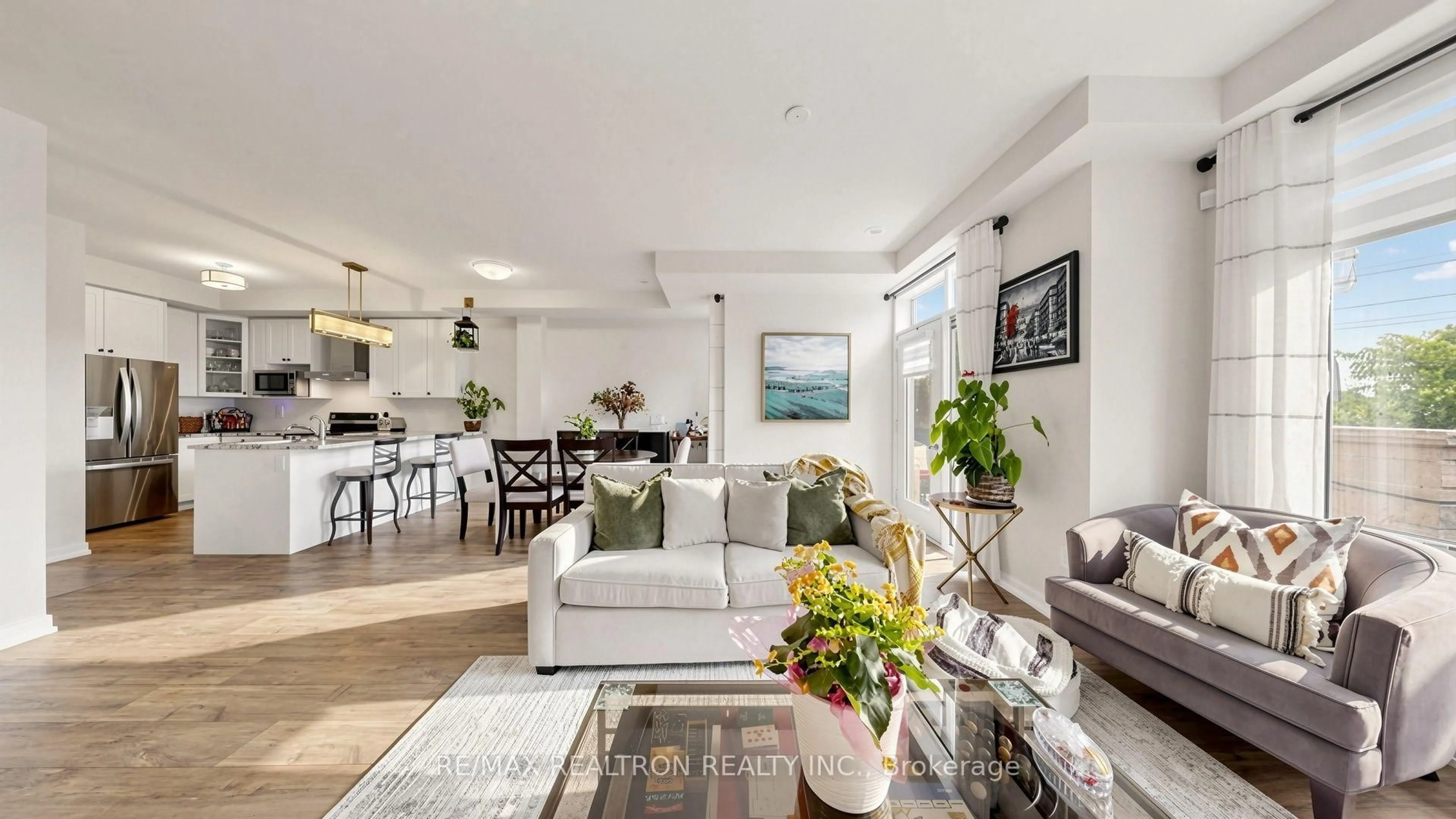 Living room with furniture, unknown for 1956 Altona Rd #19, Pickering Ontario L1V 1M7