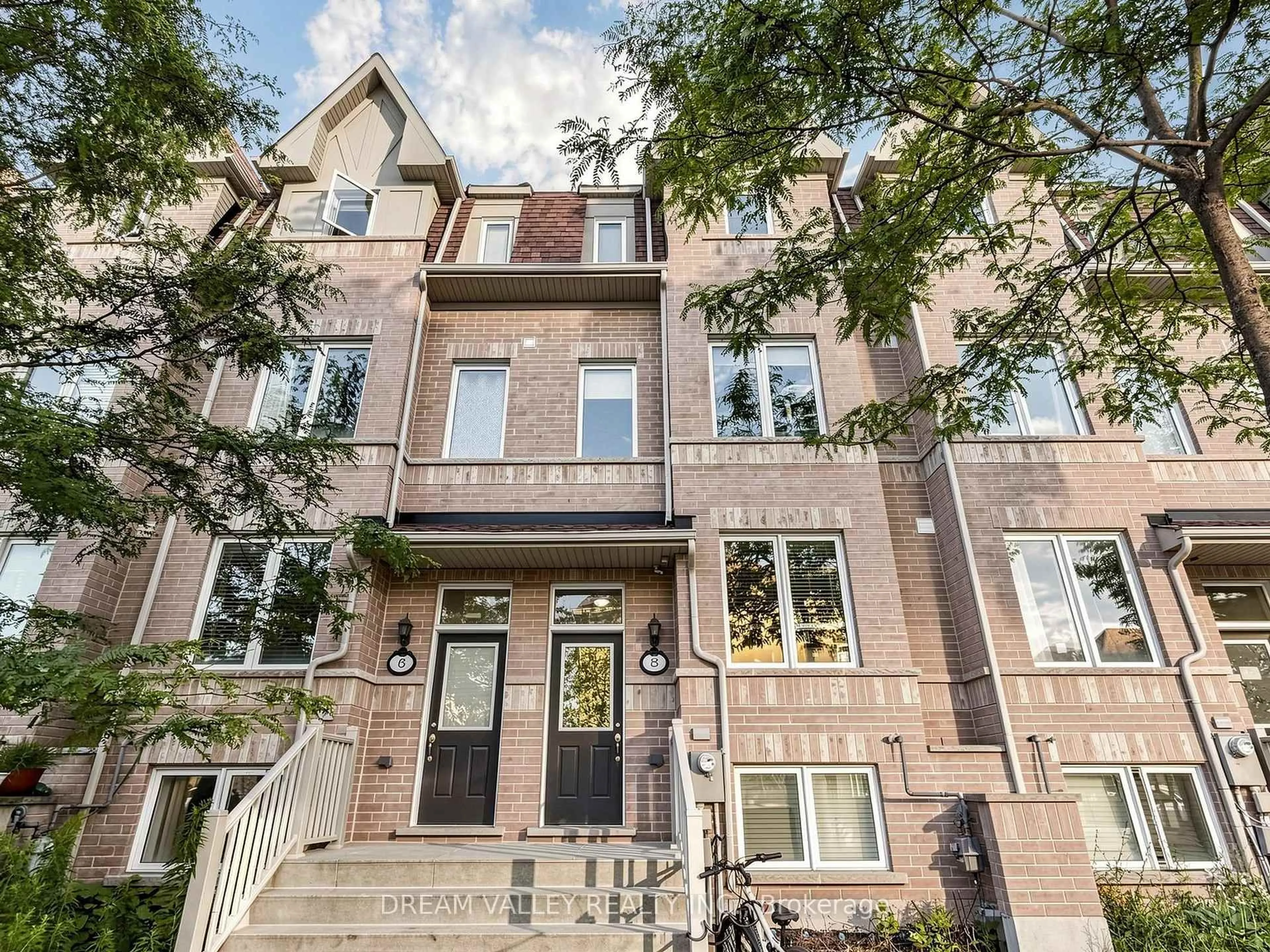 Home with brick exterior material, street for 8 Zezel Way, Toronto Ontario M1P 0C3