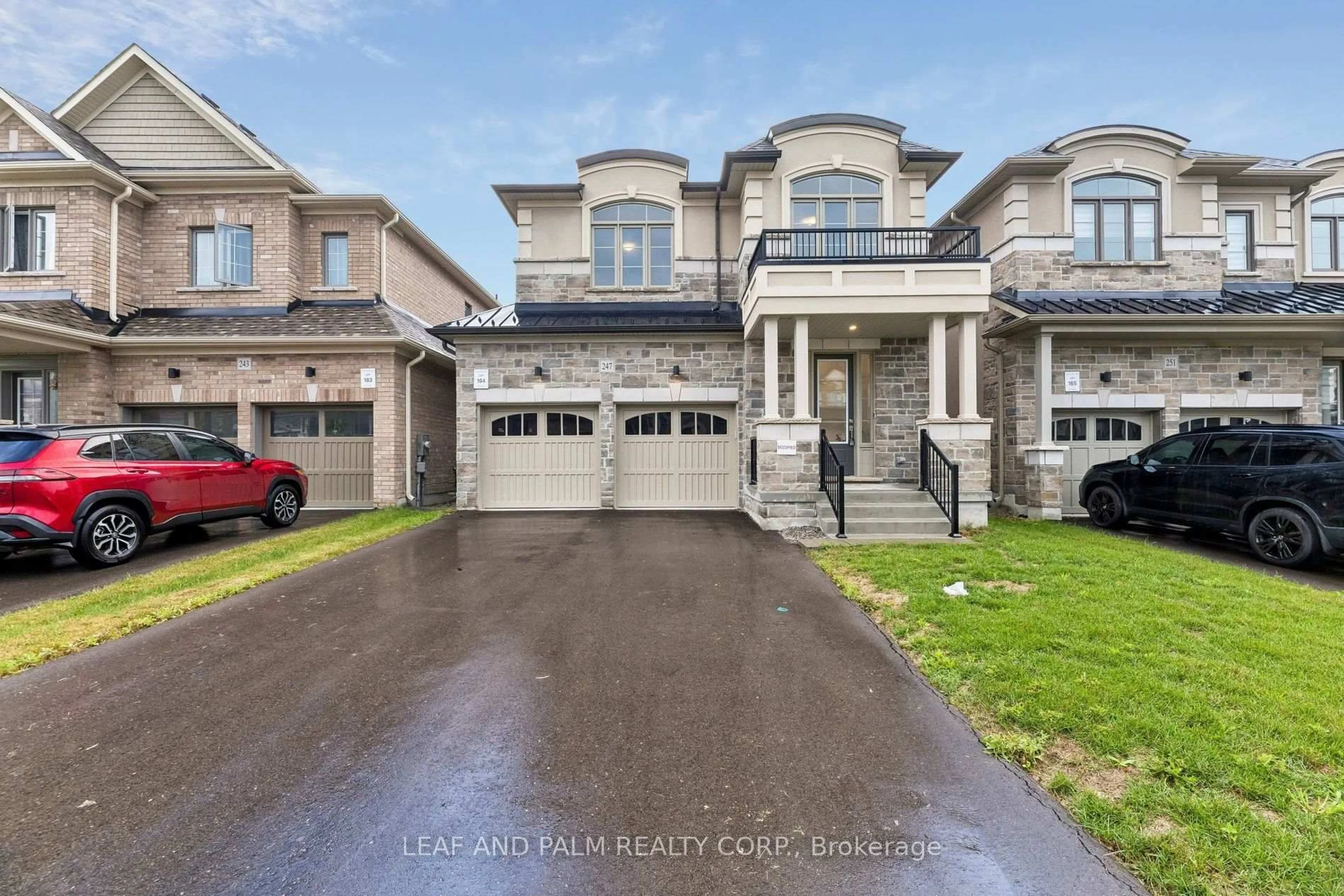 A pic from outside/outdoor area/front of a property/back of a property/a pic from drone, street for 247 Flood Ave, Clarington Ontario L1B 0W5