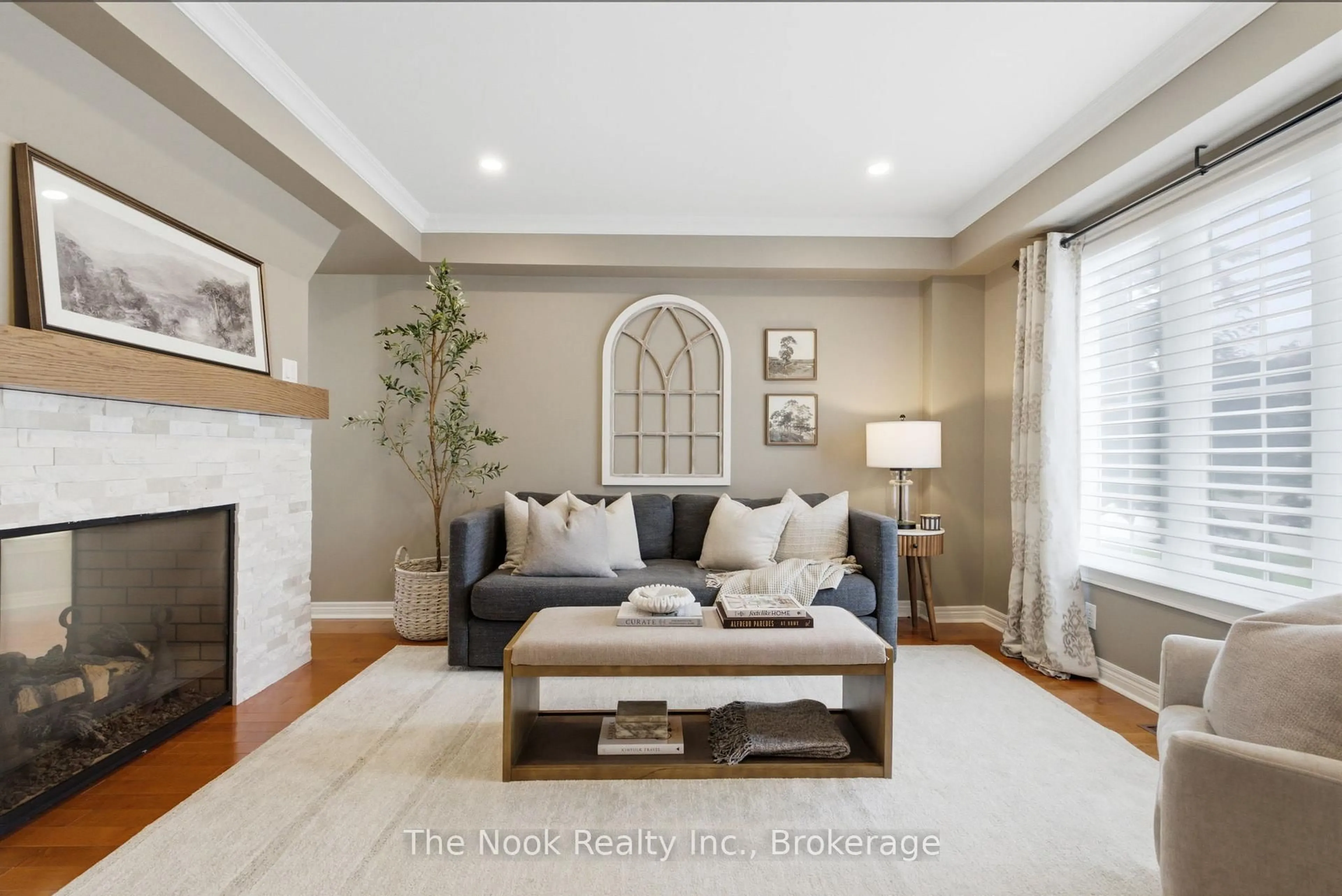 Living room with furniture, unknown for 137 Edward St, Clarington Ontario L1B 1M6