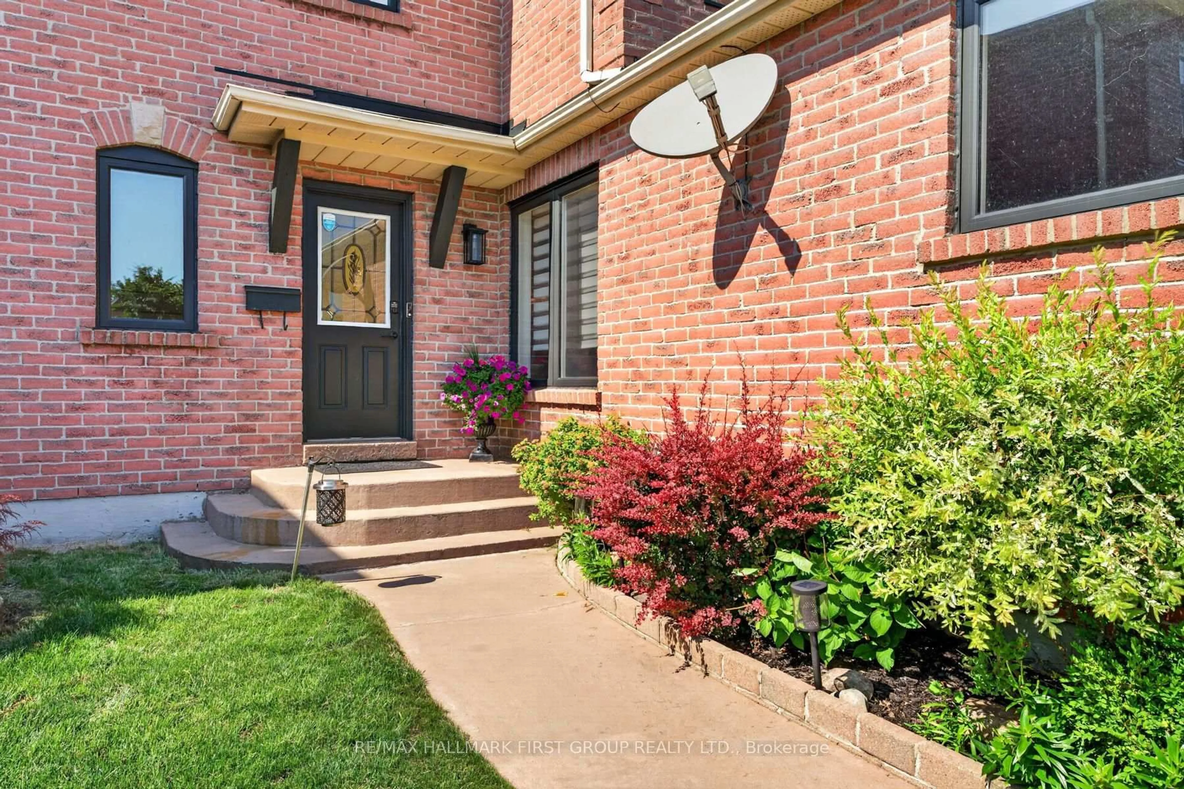 Home with brick exterior material, street for 47 Rollo Dr, Ajax Ontario L1S 7E2