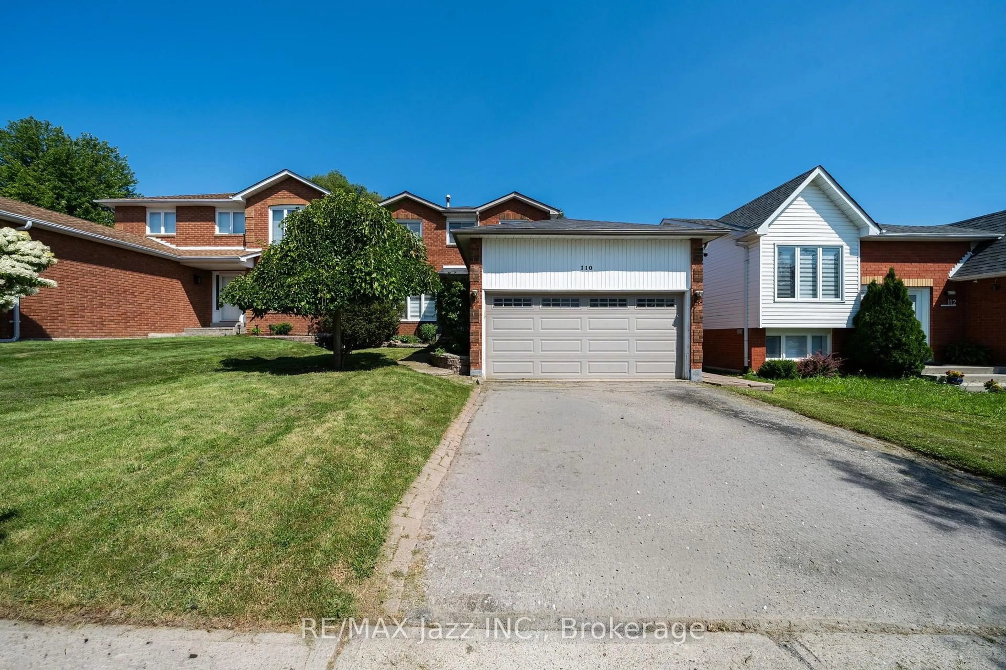 Home with brick exterior material, street for 110 Freeland Ave, Clarington Ontario L1C 4V6