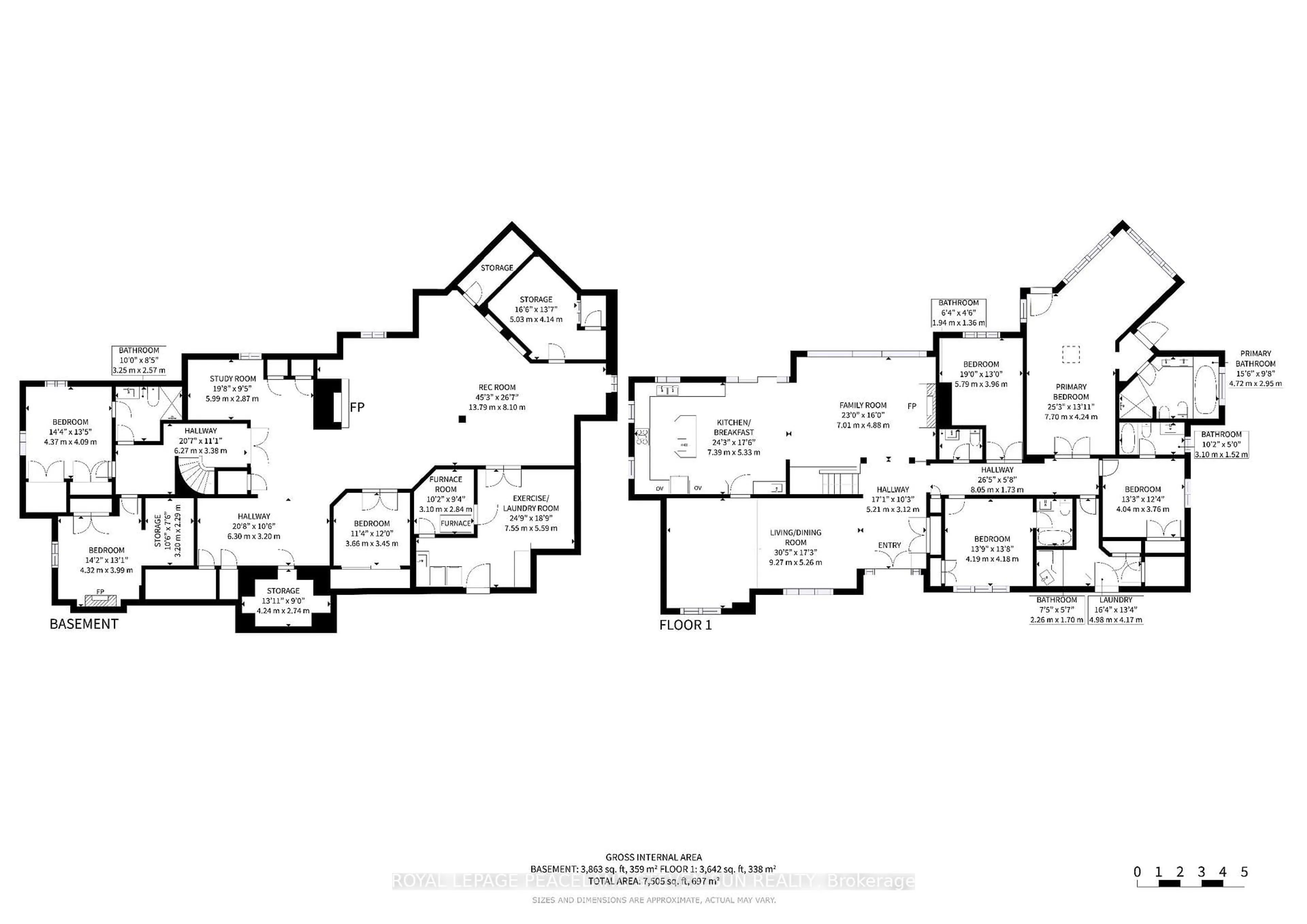 Floor plan for 48 Buggey Lane, Ajax Ontario L1Z 1X5