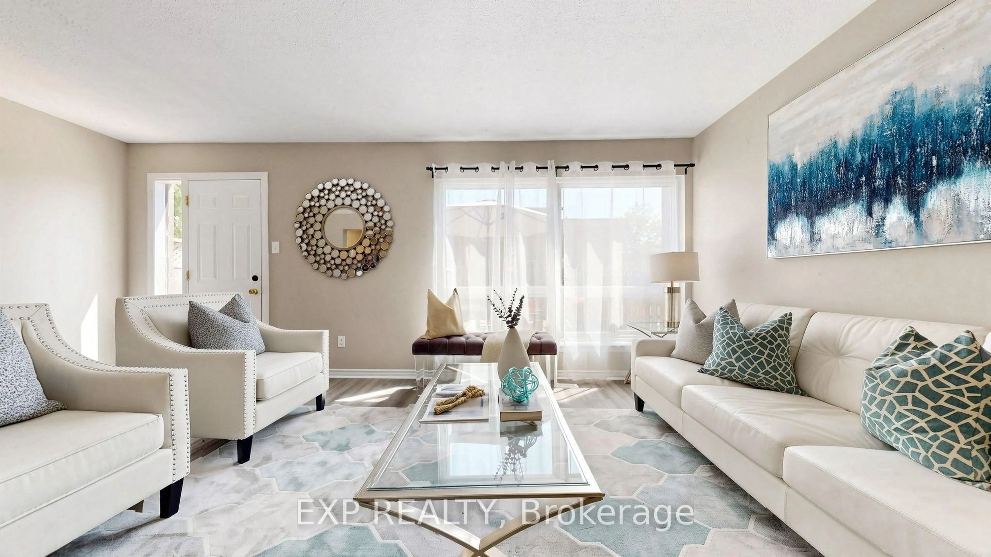 Living room with furniture, unknown for 1235 Radom St, Pickering Ontario L1W 1J3