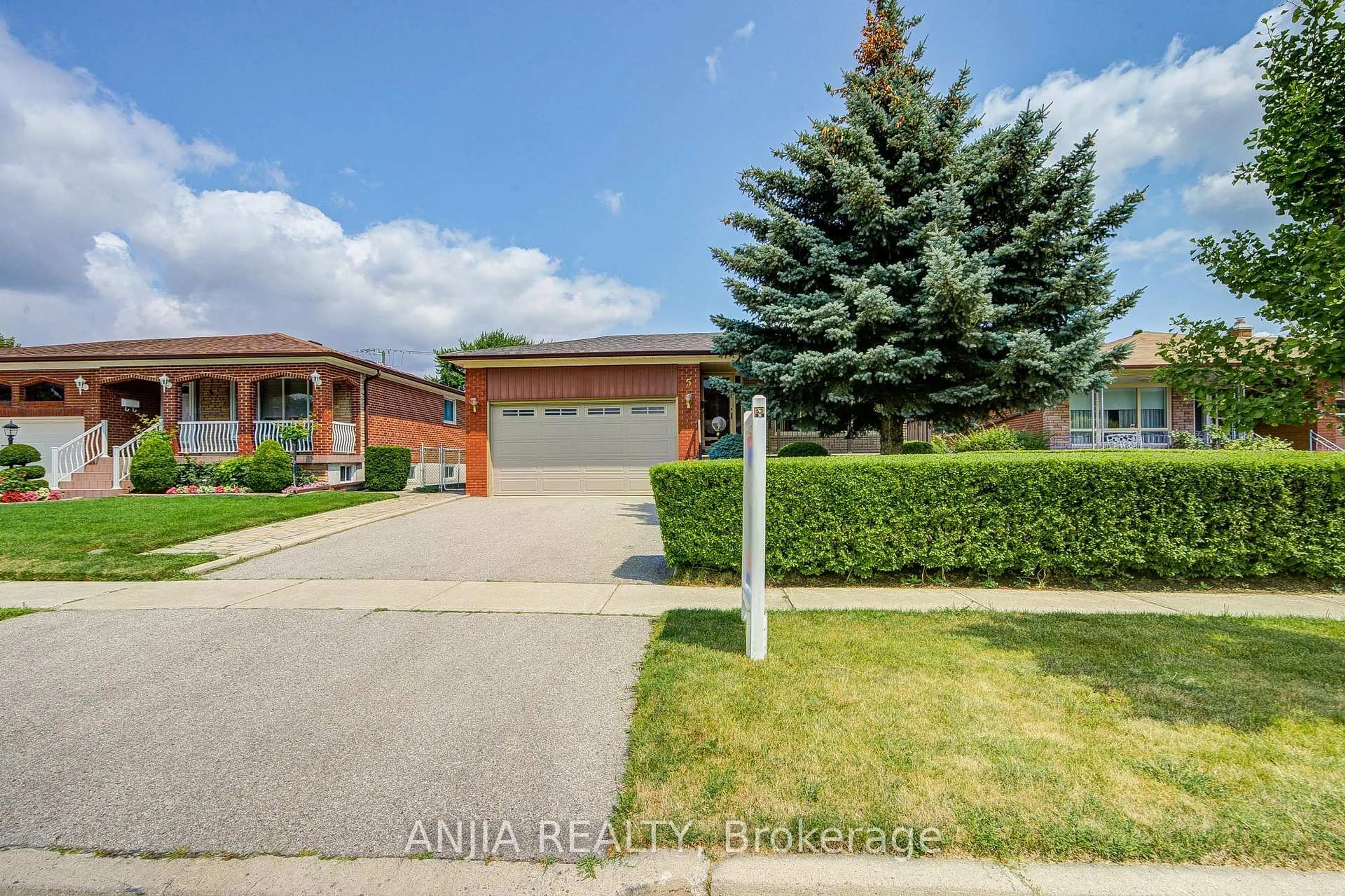 Home with brick exterior material, street for 5 Brantford Dr, Toronto Ontario M1W 1E2