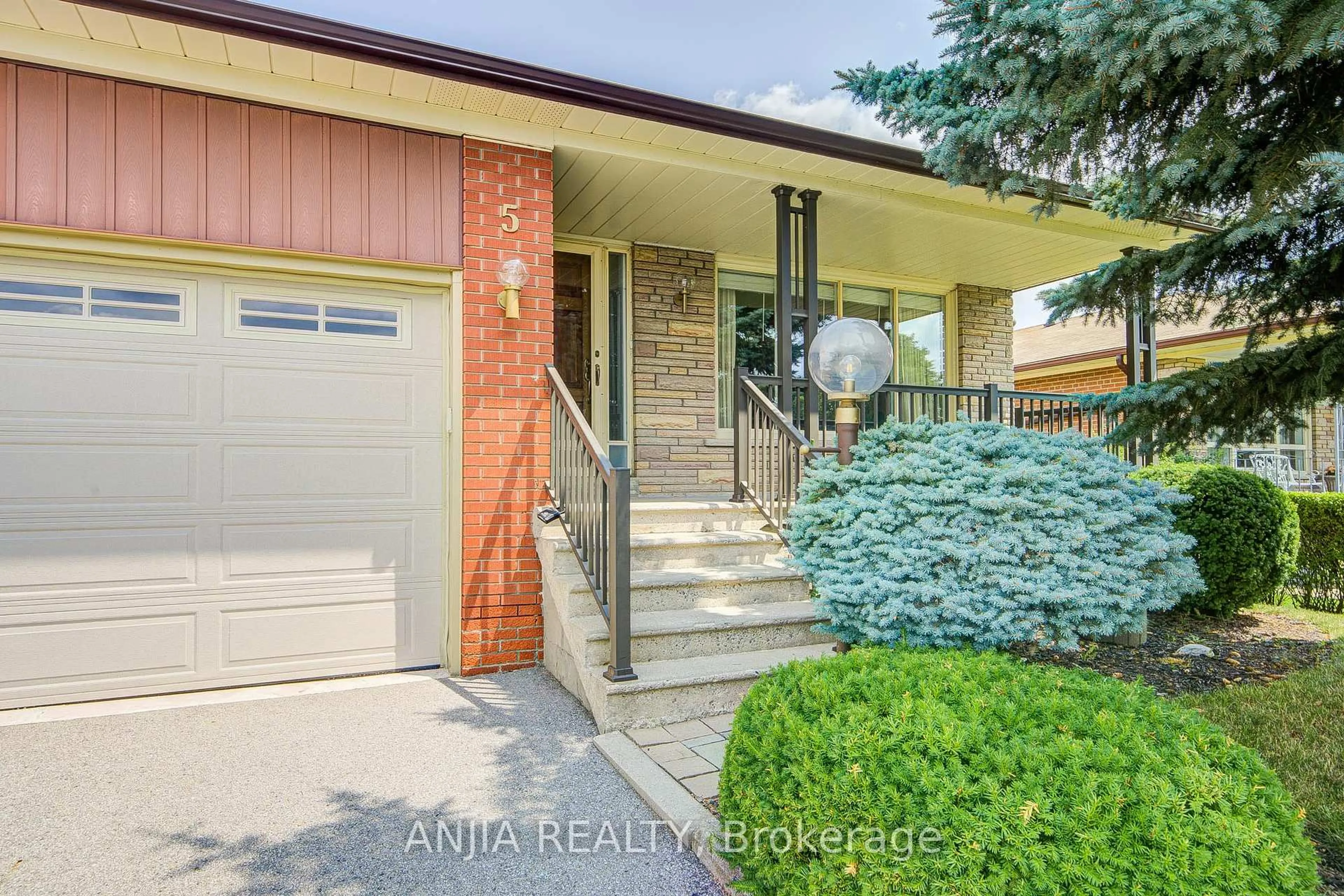 Home with brick exterior material, street for 5 Brantford Dr, Toronto Ontario M1W 1E2